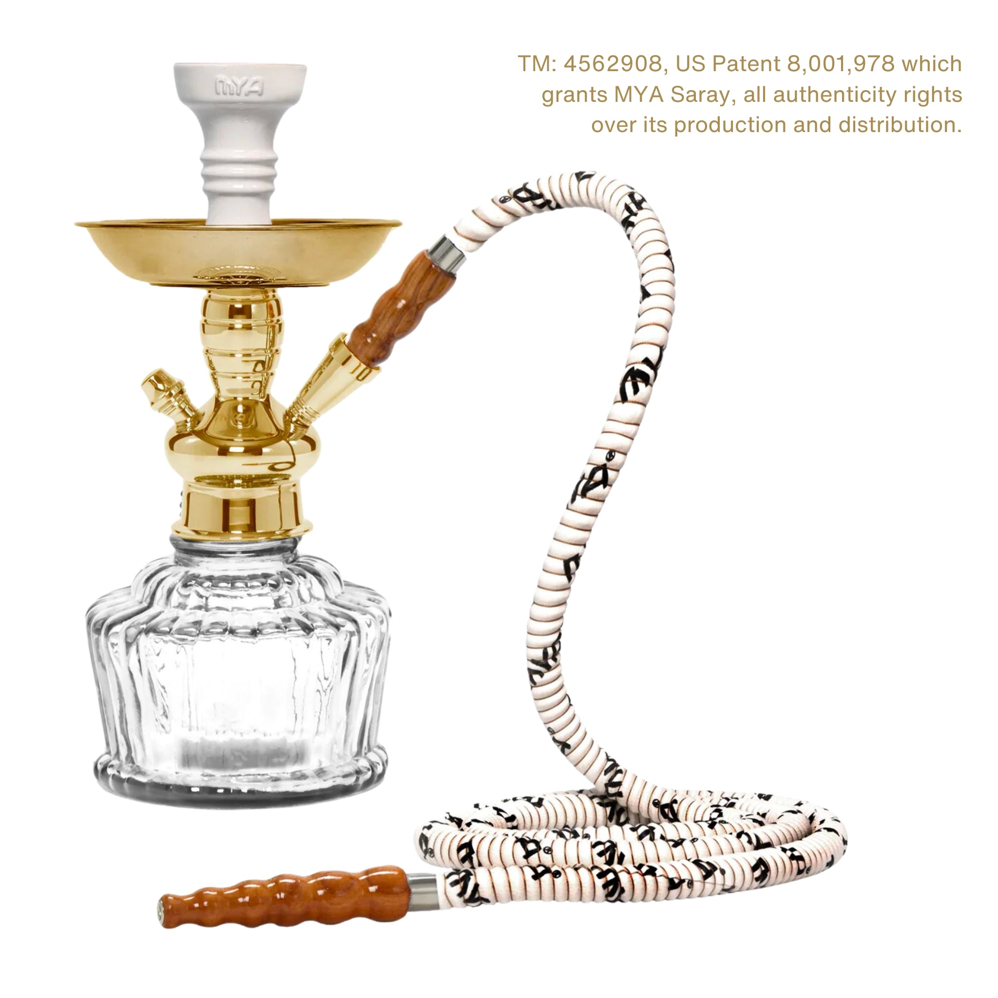 Clear QT 263 Gold Stem #color_Clear