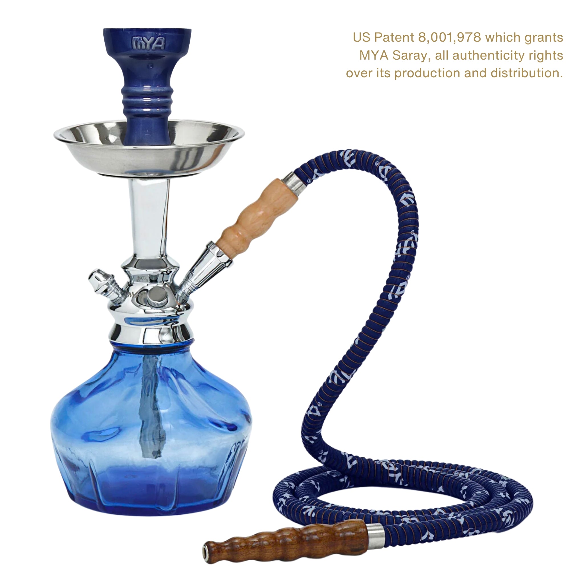 Blue Vento Hookah #color_Blue