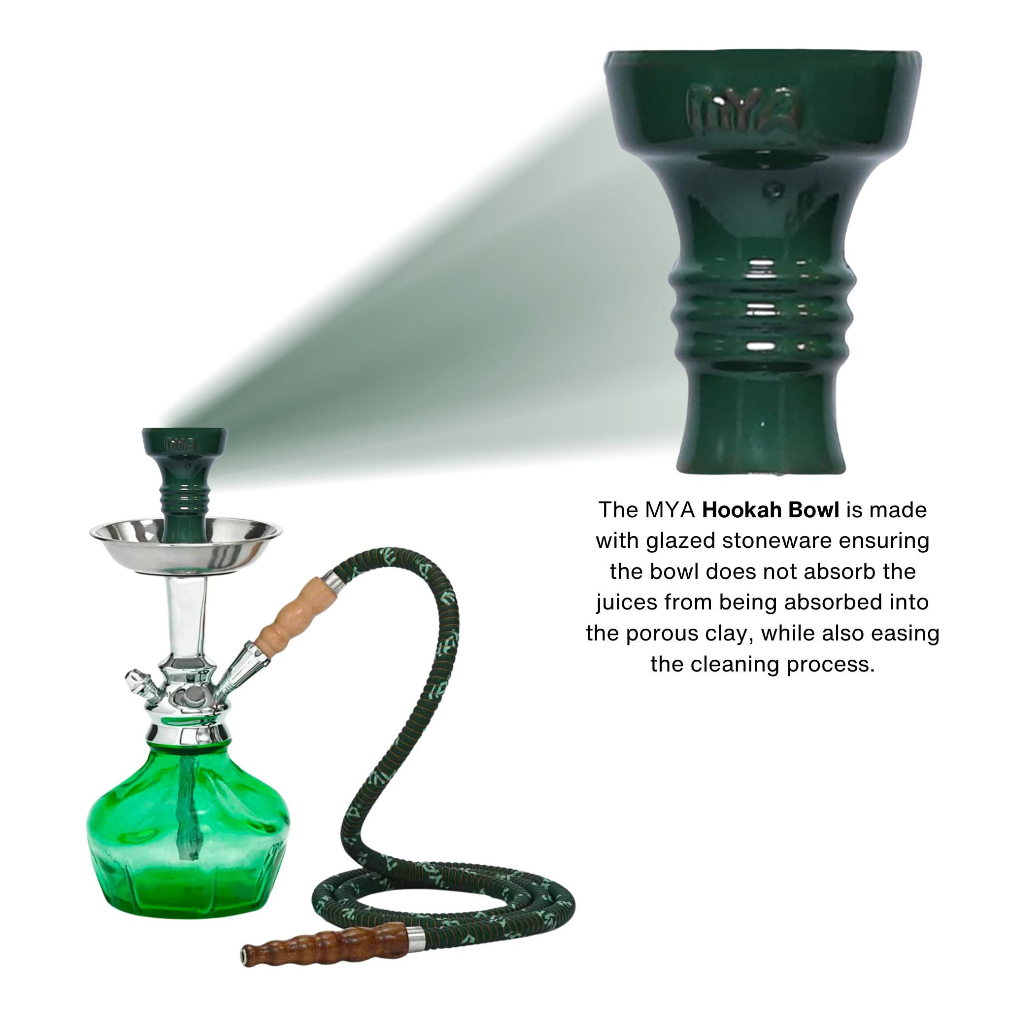 Olive Green Vento Hookah #color_Olive Green