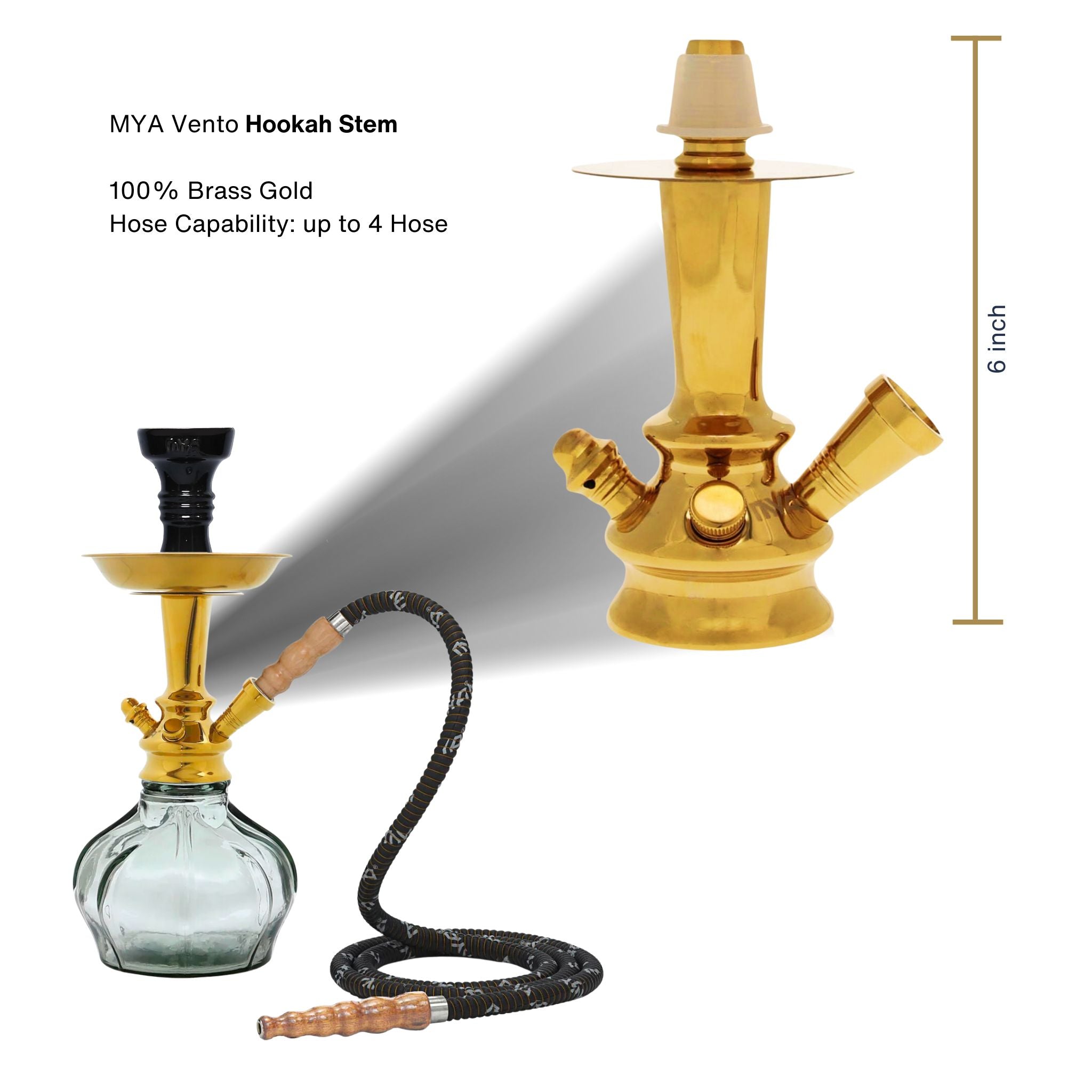 Grey Vento II Hookah #color_Grey