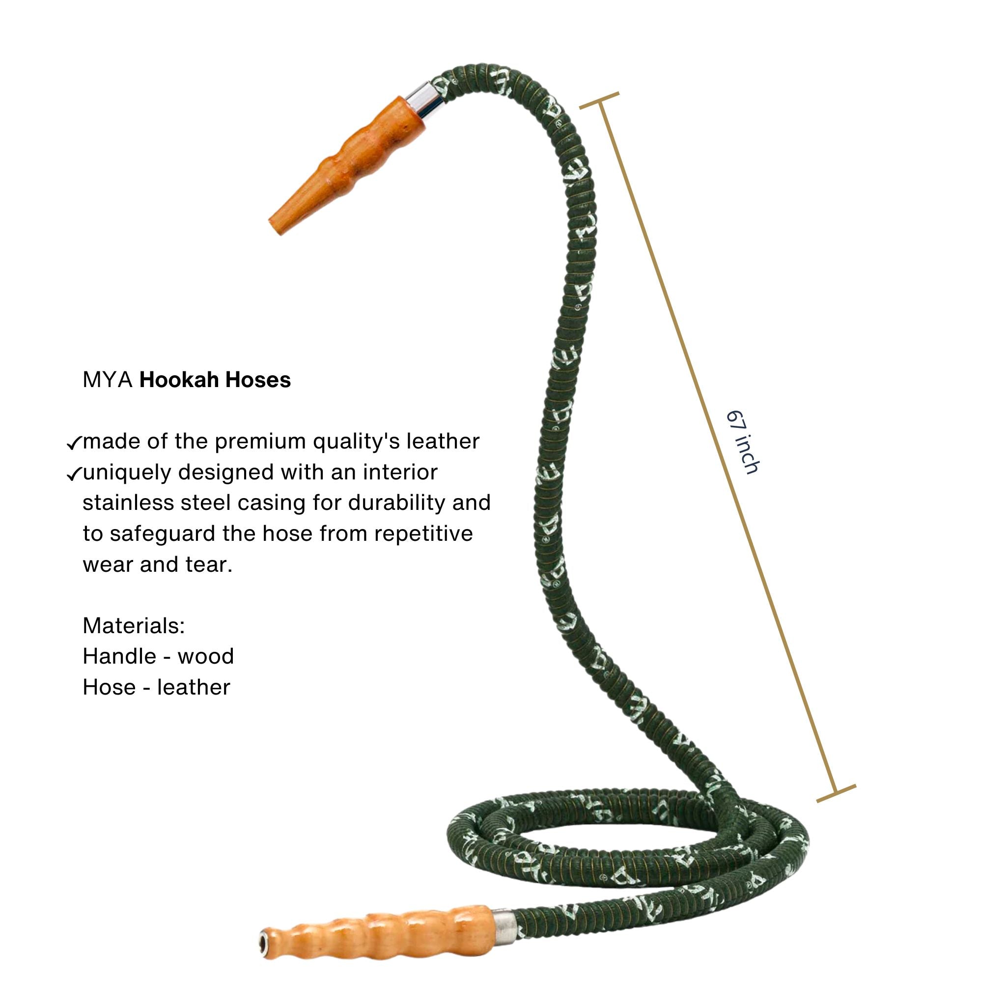 Olive Green Vento II Hookah #color_Olive Green