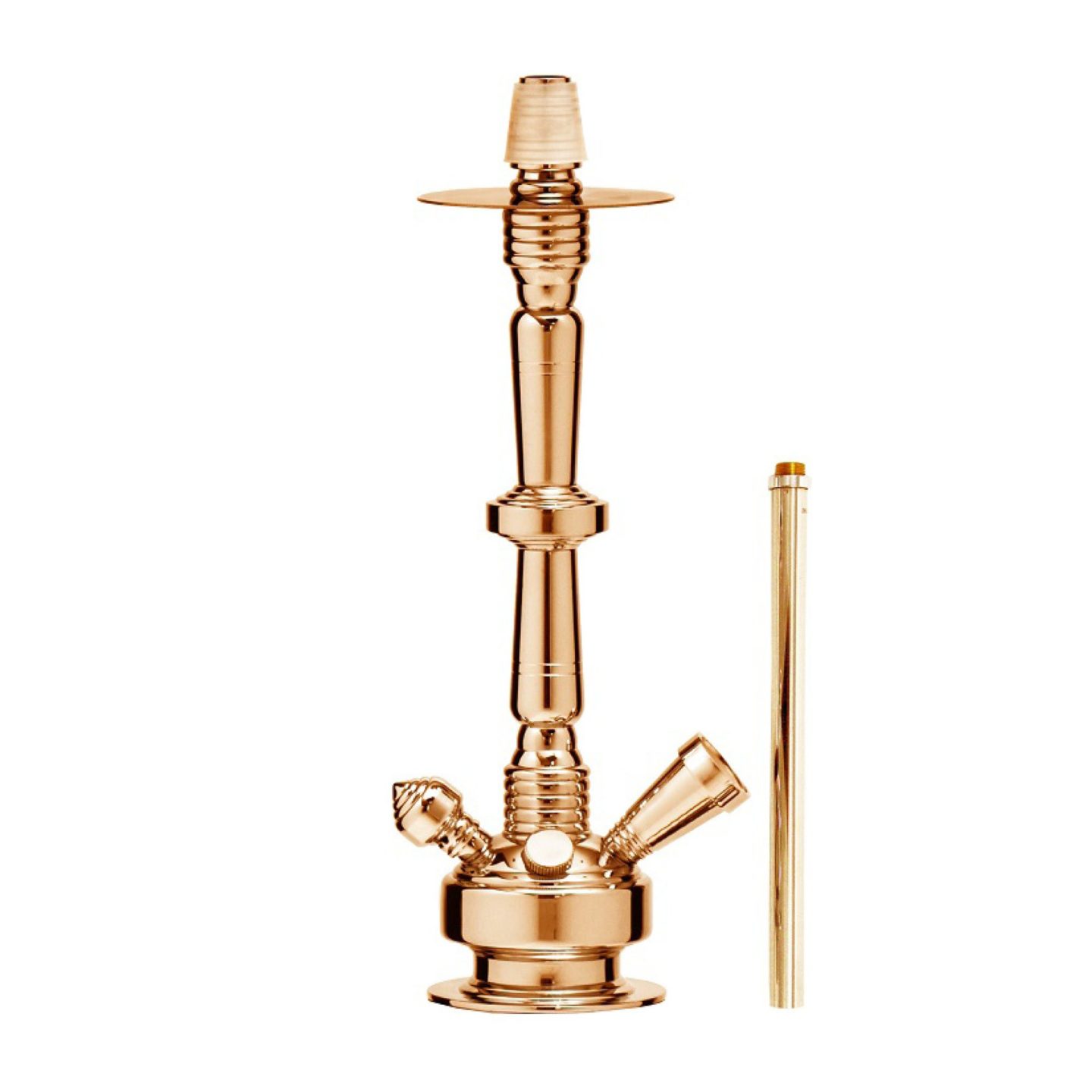 Gold Drop In Hookah Stem  #color_gold