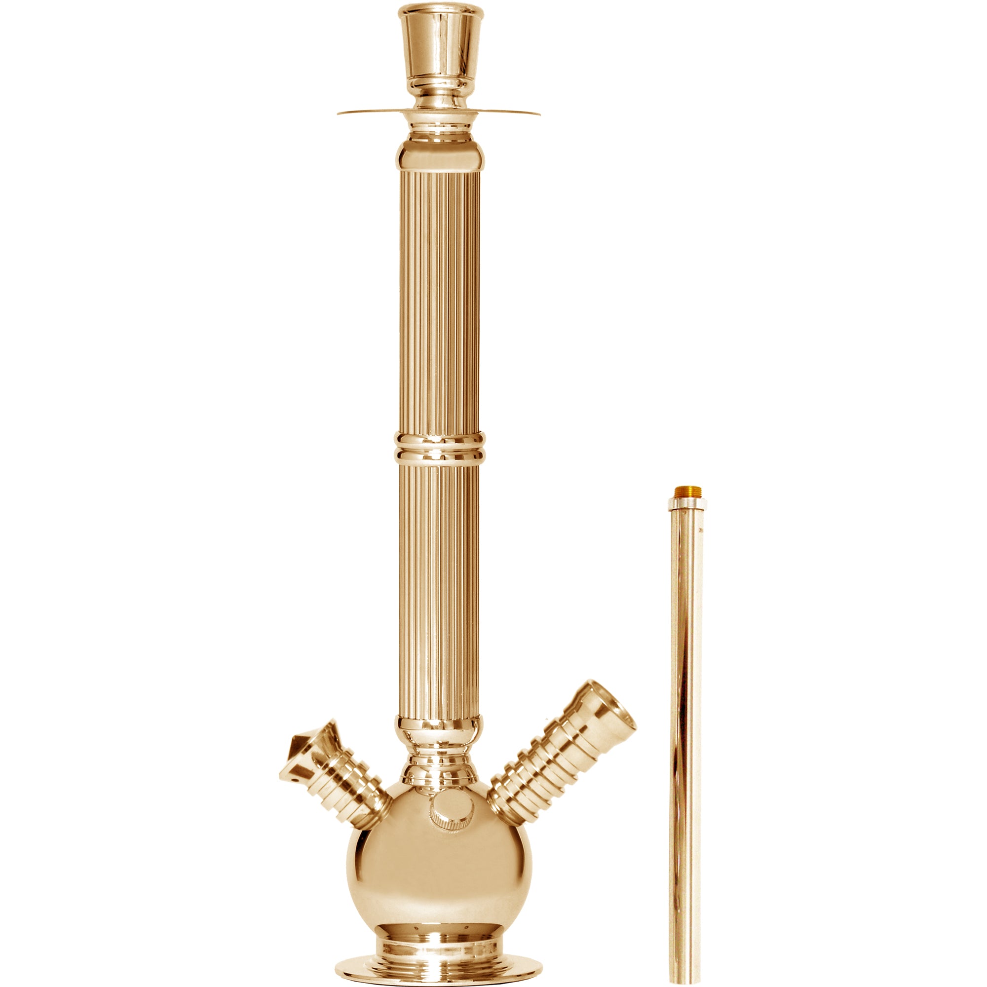 033T Gold Lebanese Hookah Stem #color_gold lebanese