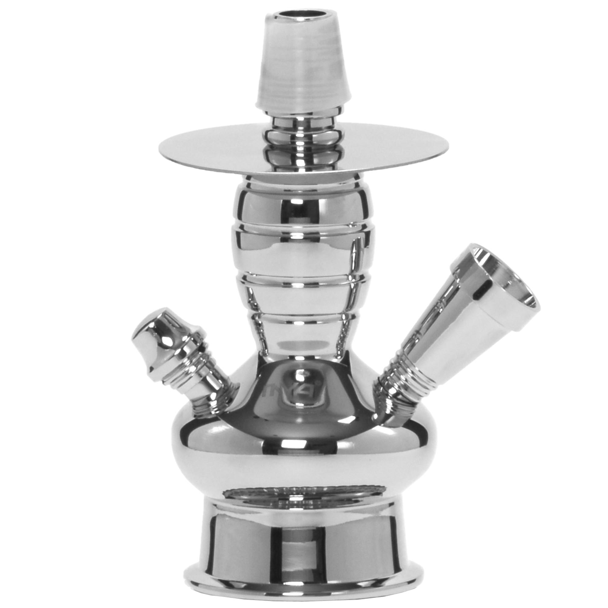 263 QT & Co Chrome Hookah Stem #COLOR_CHROME