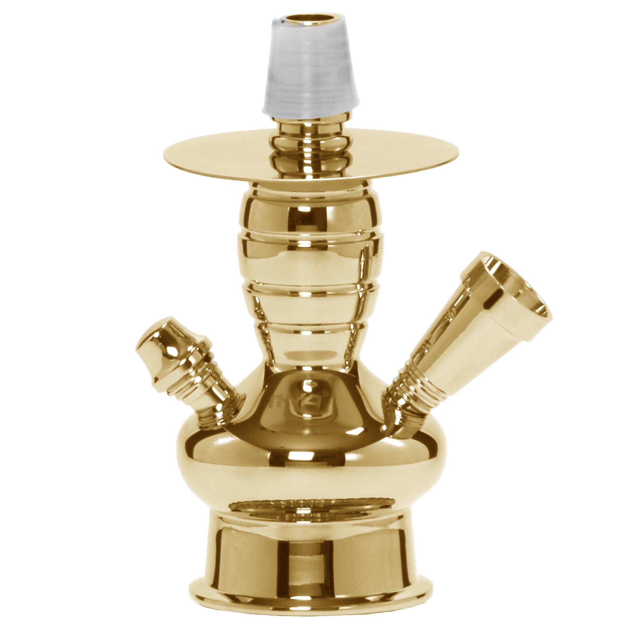 263 Gold QT & Co Hookah Stem #COLOR_GOLD