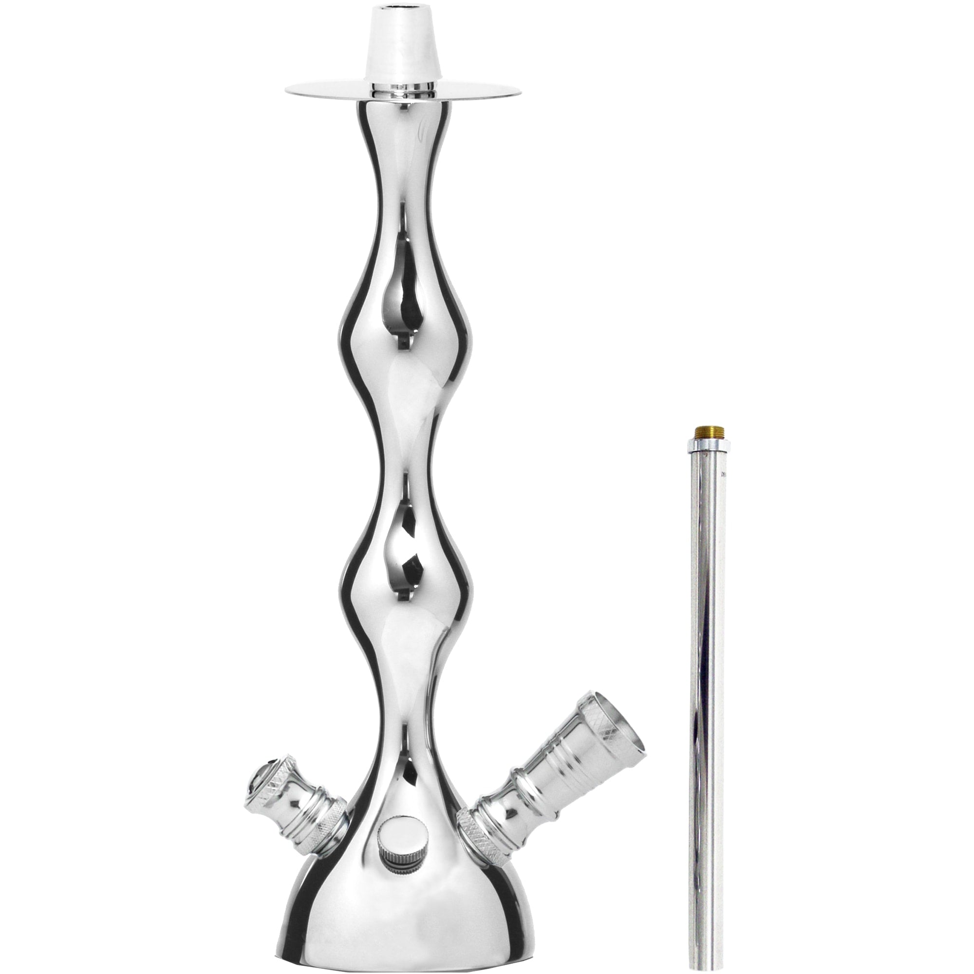 274T Chrome Hookah Stem #Color_chrome