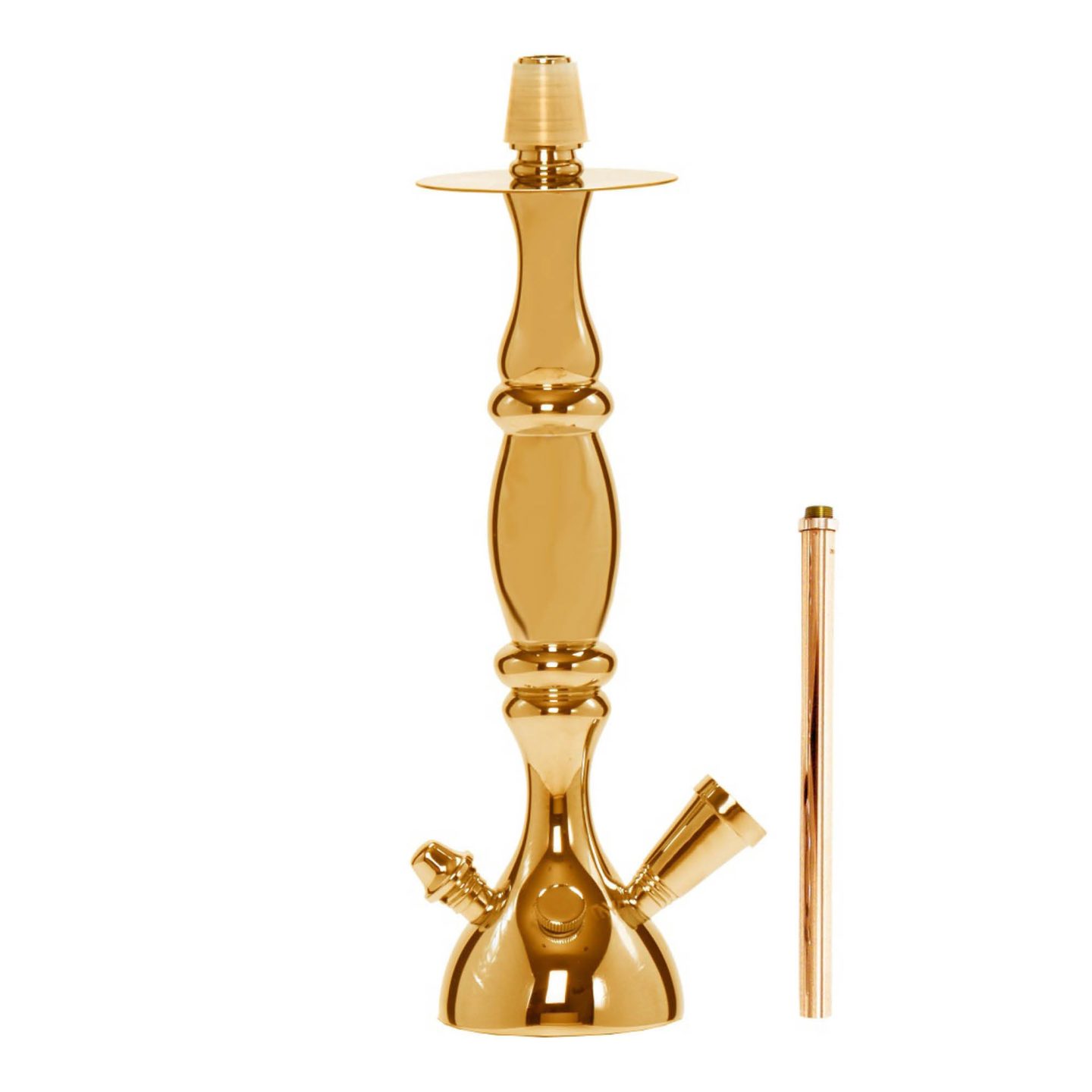 279 Gold Hookah stem #color_gold