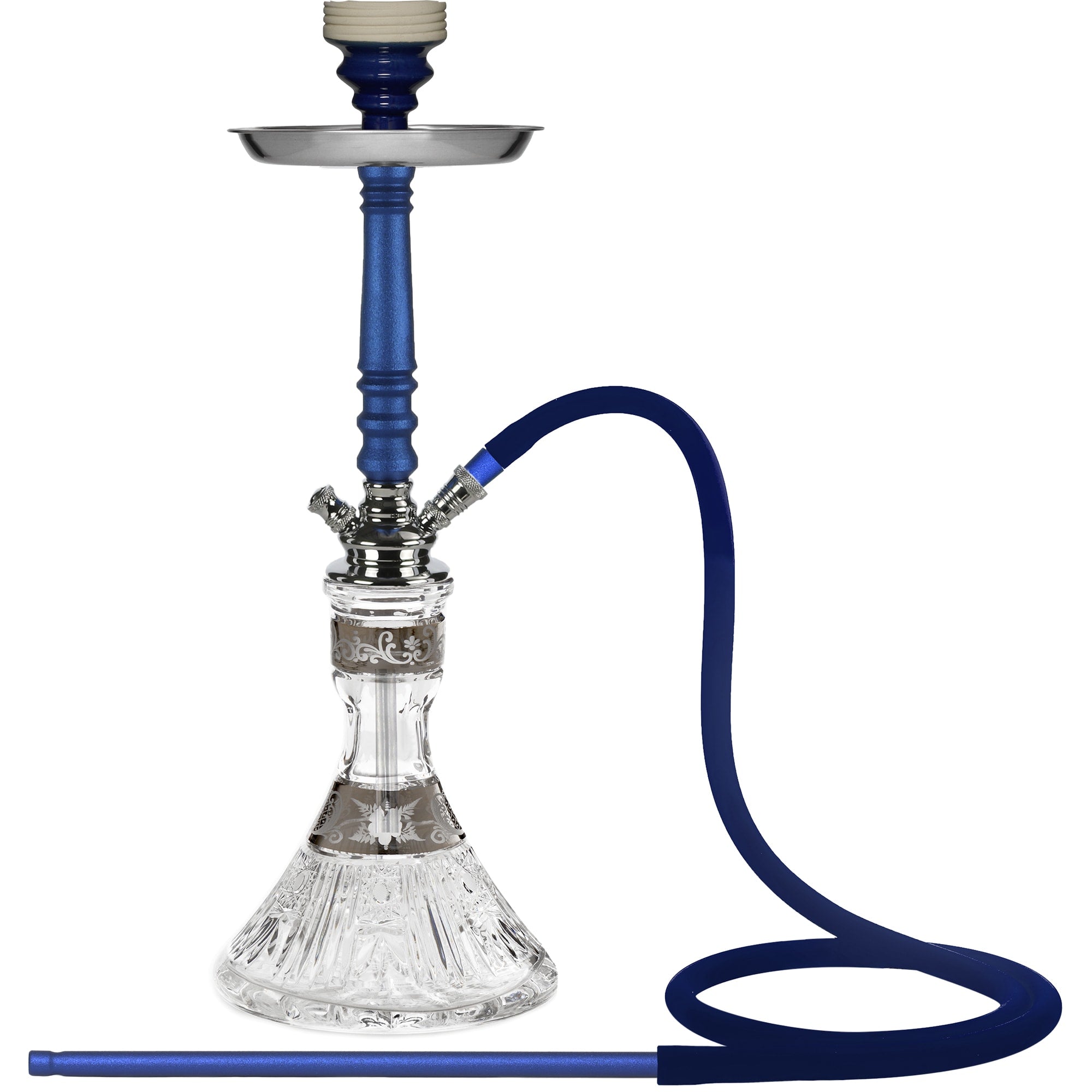 Blue Crystal 40D-416A-102 Stem Hookah #crystal design_D2