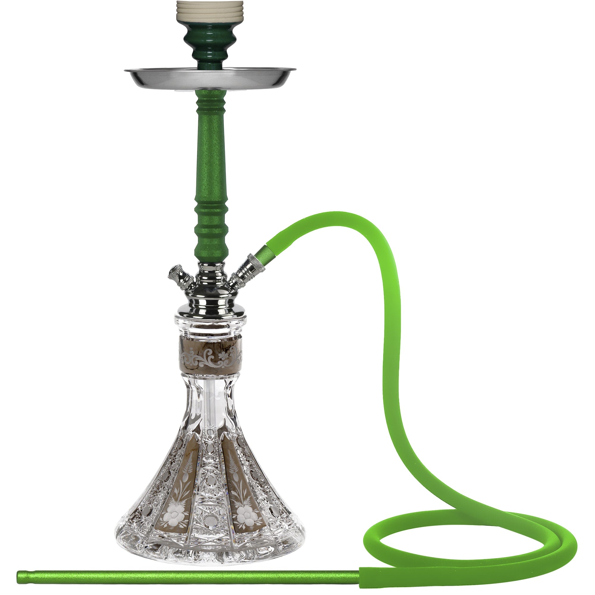 Green Crystal 40D-416A-110 Stem Hookah #crystal design_D3
