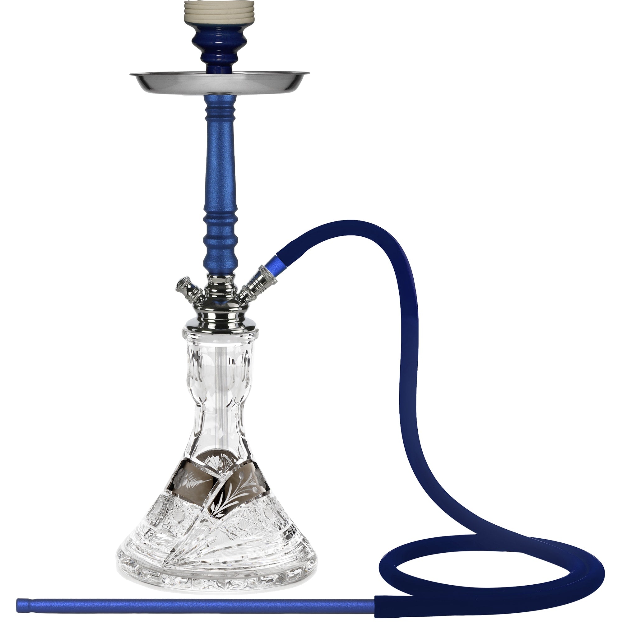 Blue Crystal 40D-416A-102 Stem Hookah #crystal design_D4
