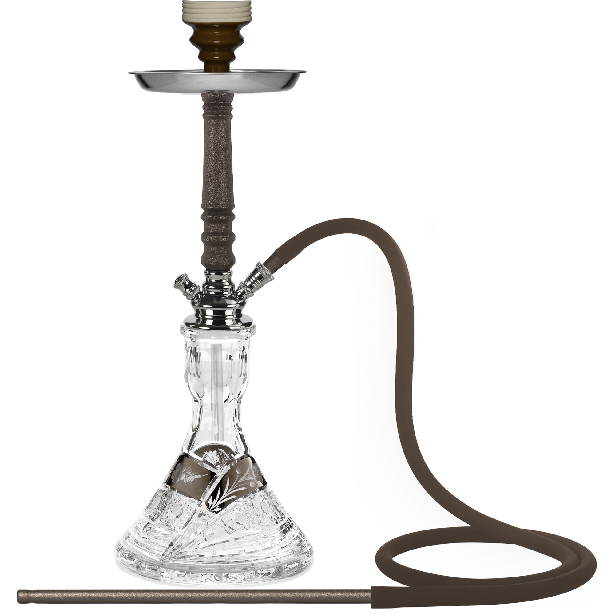 Brown Crystal 40D-416A-107 Stem Hookah #crystal design_D4