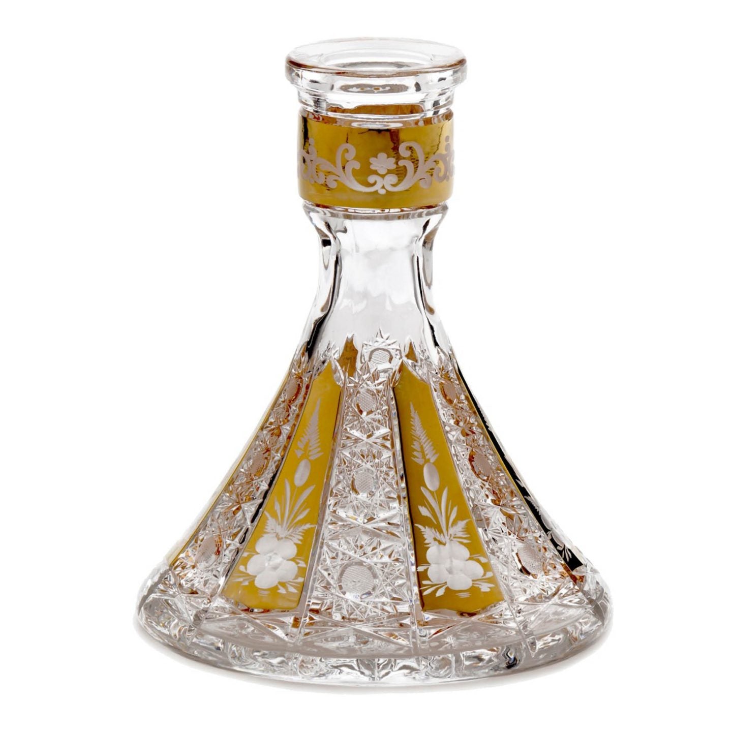 Gold Crystal Hookah Base #Crystal Design_D3