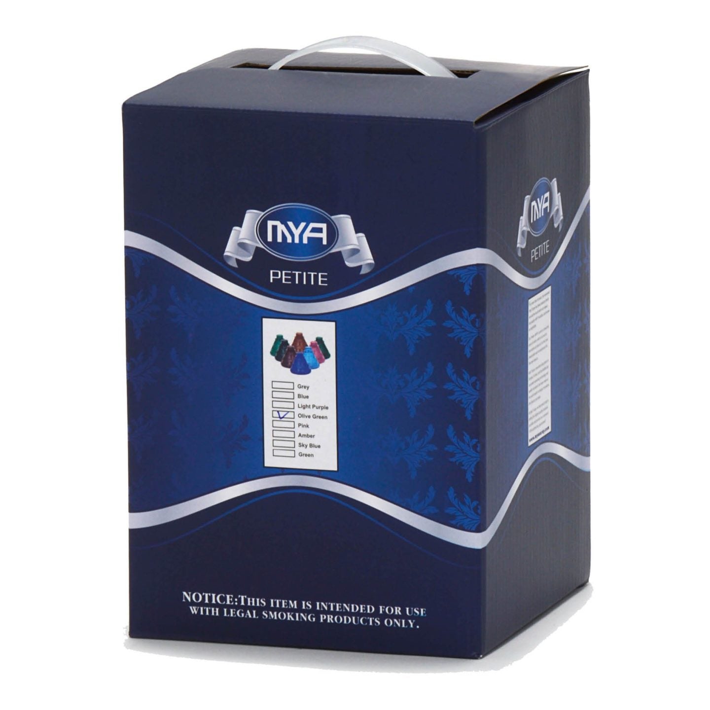 Petite Mya Hookah Color Box Package