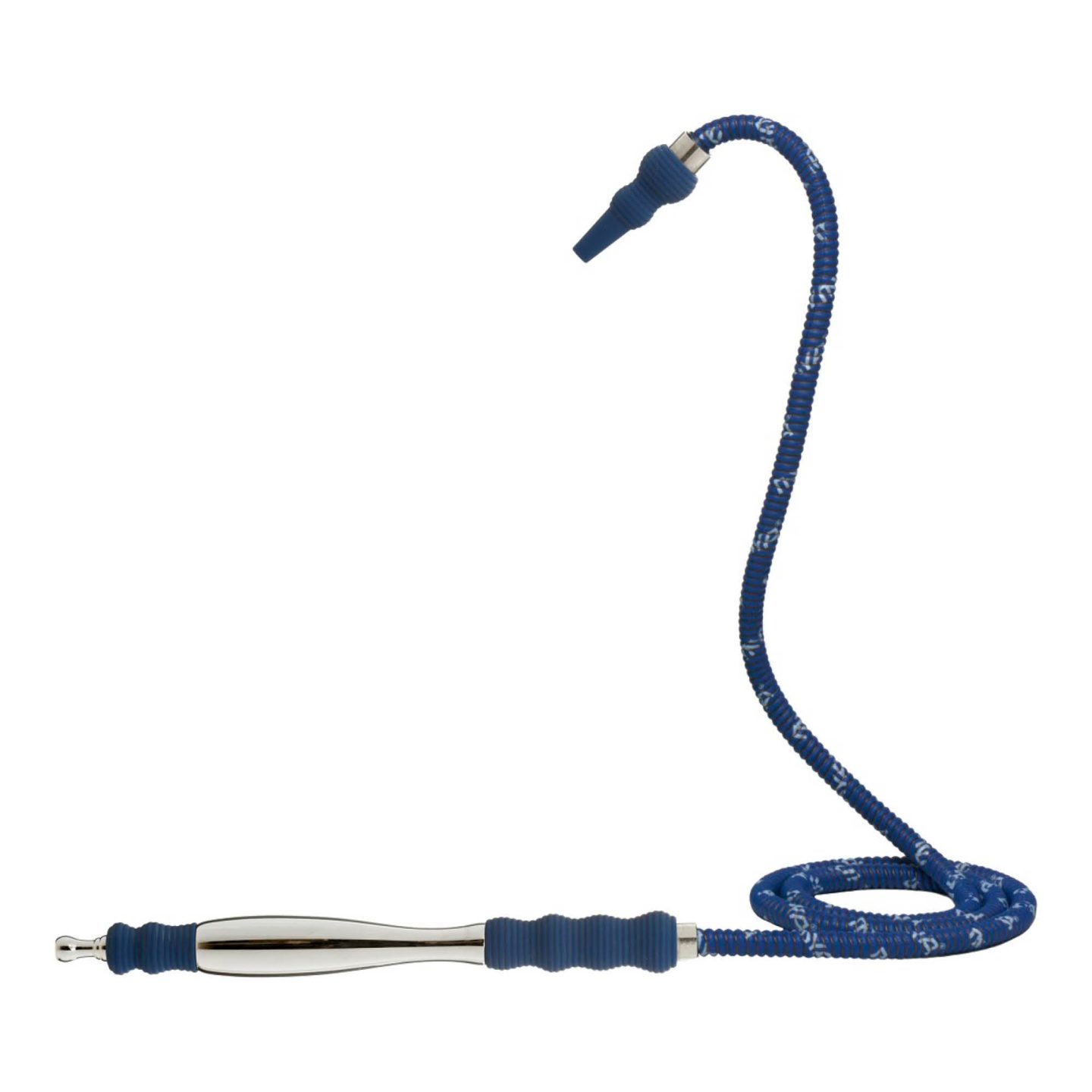 631 Aluminum Short Handle Hookah Hose #Color_Light Blue