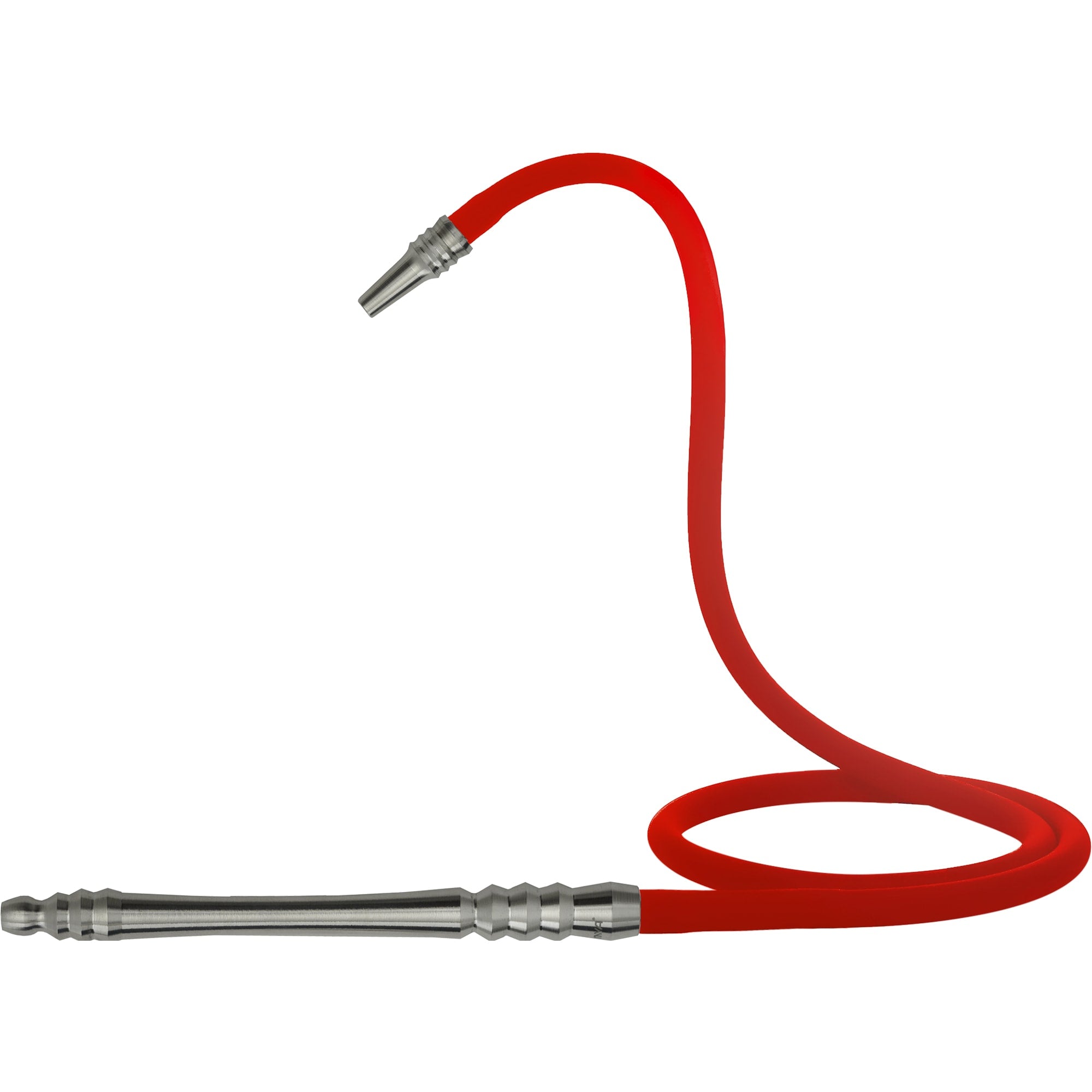 636S Red Silicone Hookah Hose #COLOR_RED