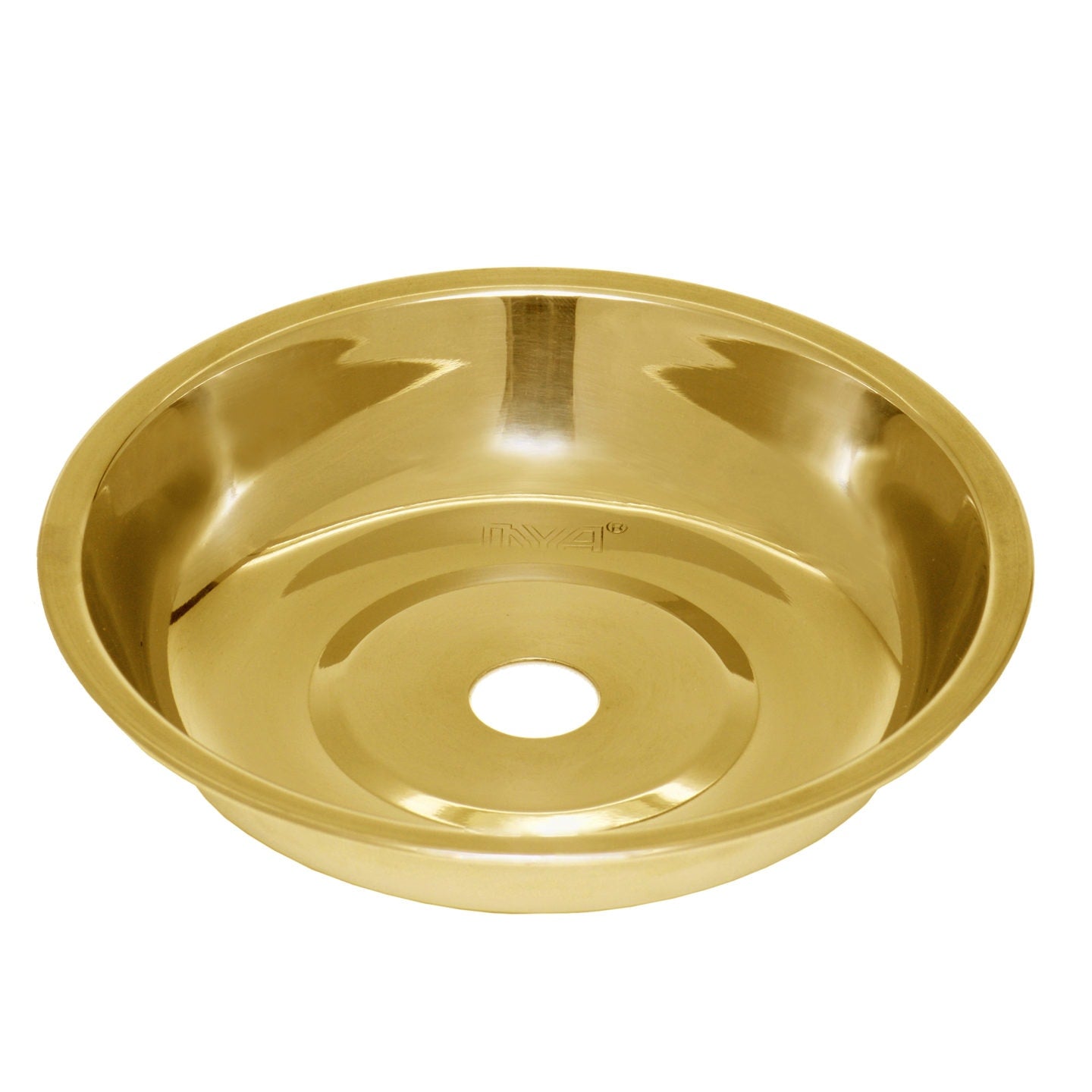 Gold medium Hookah Plate #color_gold
