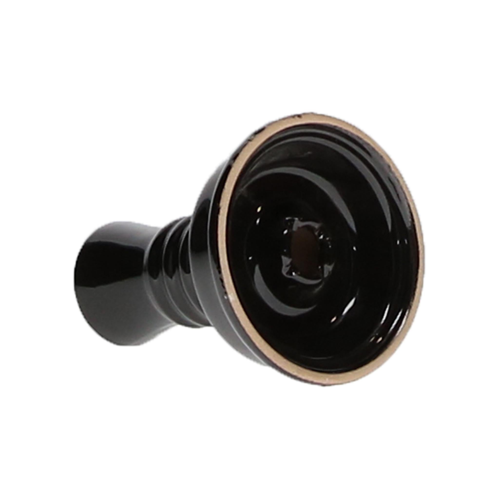 Black 749 Mya Porcelain Egyptian Hookah Bowl #color_Black