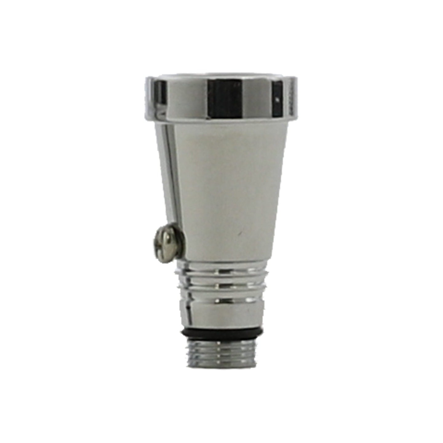 Chrome Hookah Hose Adapter 12mm #color_chrome