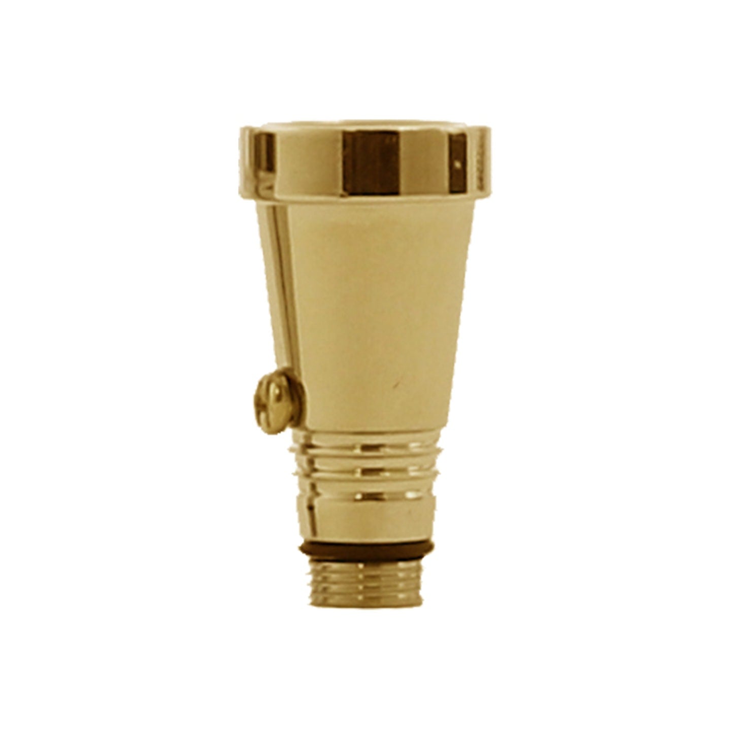 Gold Hookah Hose Adapter 12mm #color_gold