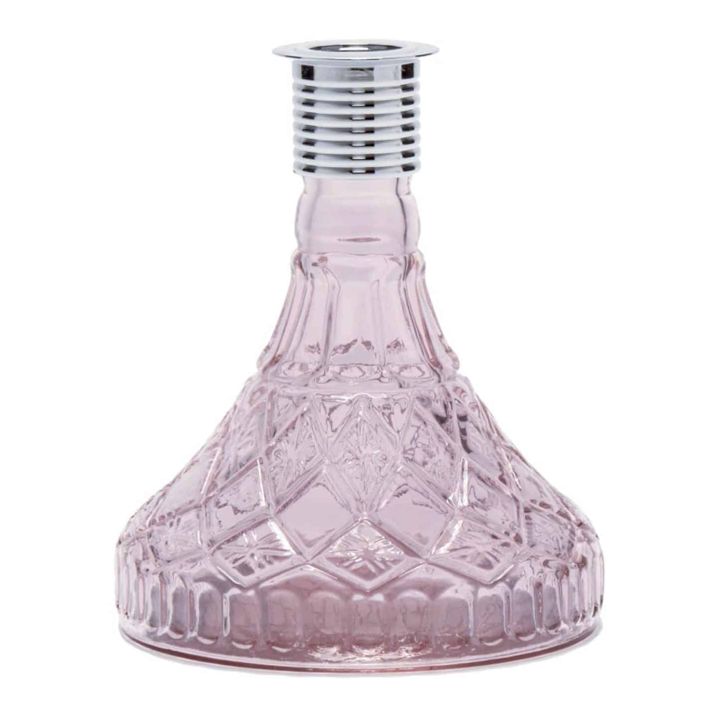 Pink Astra Star Design Hookah Base #color_pink