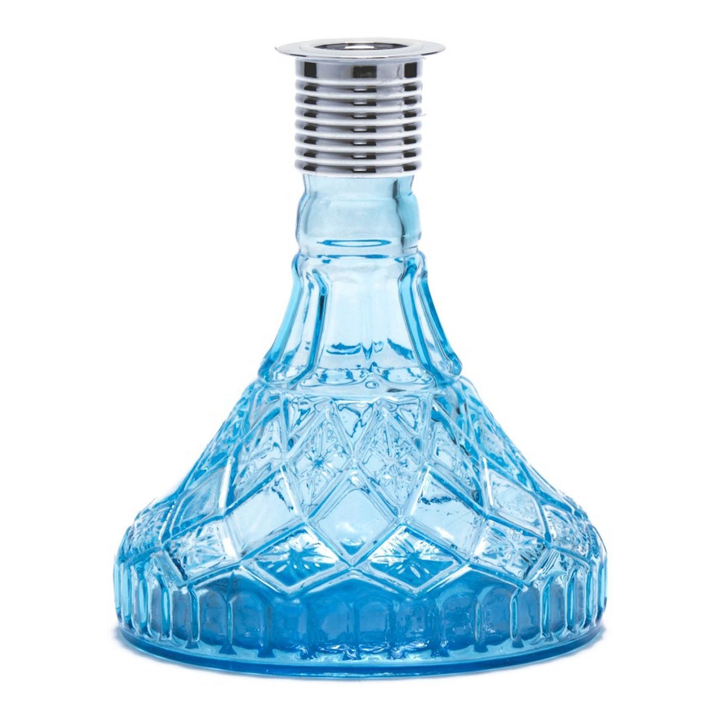 Light Blue Astra Star Design Hookah Base #color_light blue