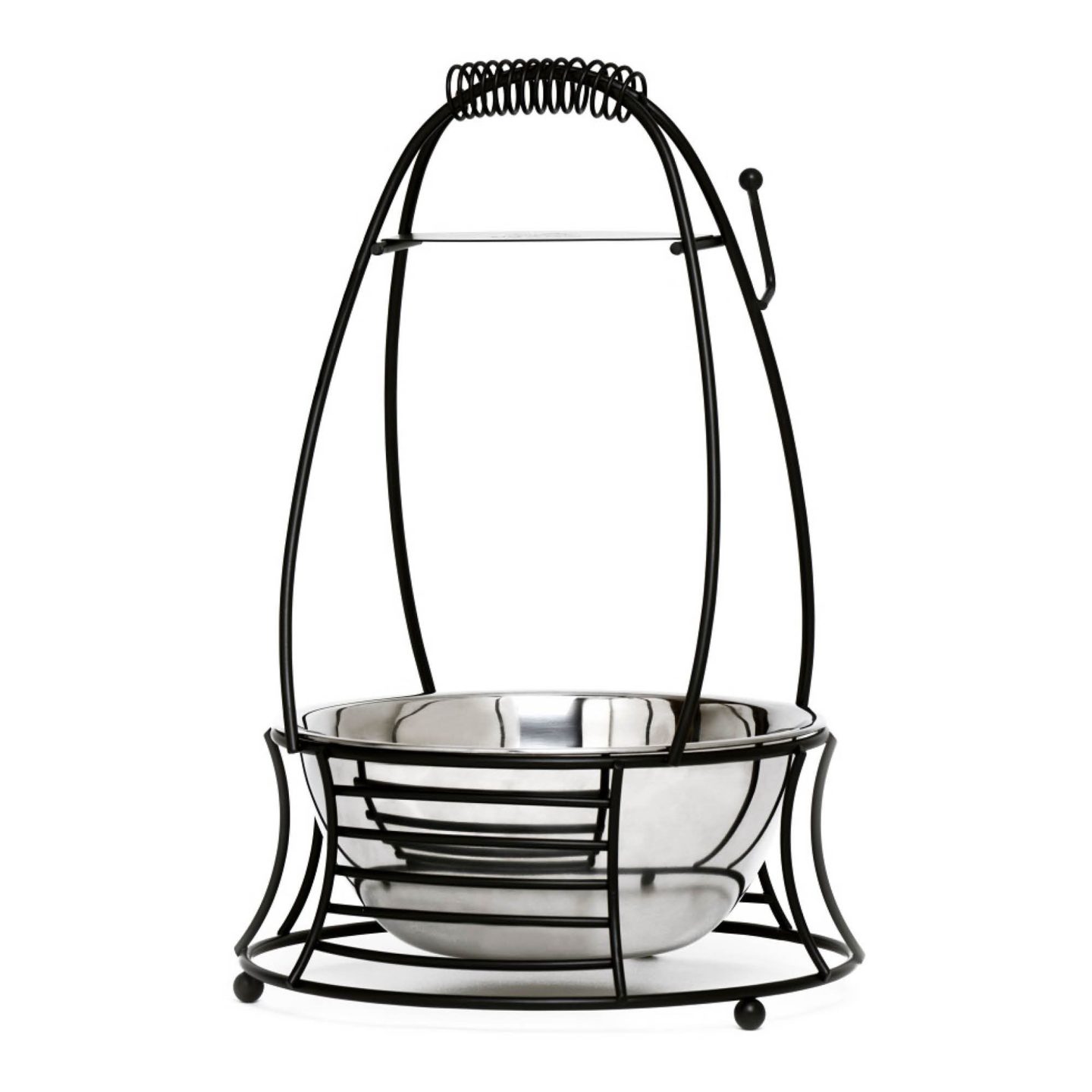 Black Large Charcoal Basket #Color_black