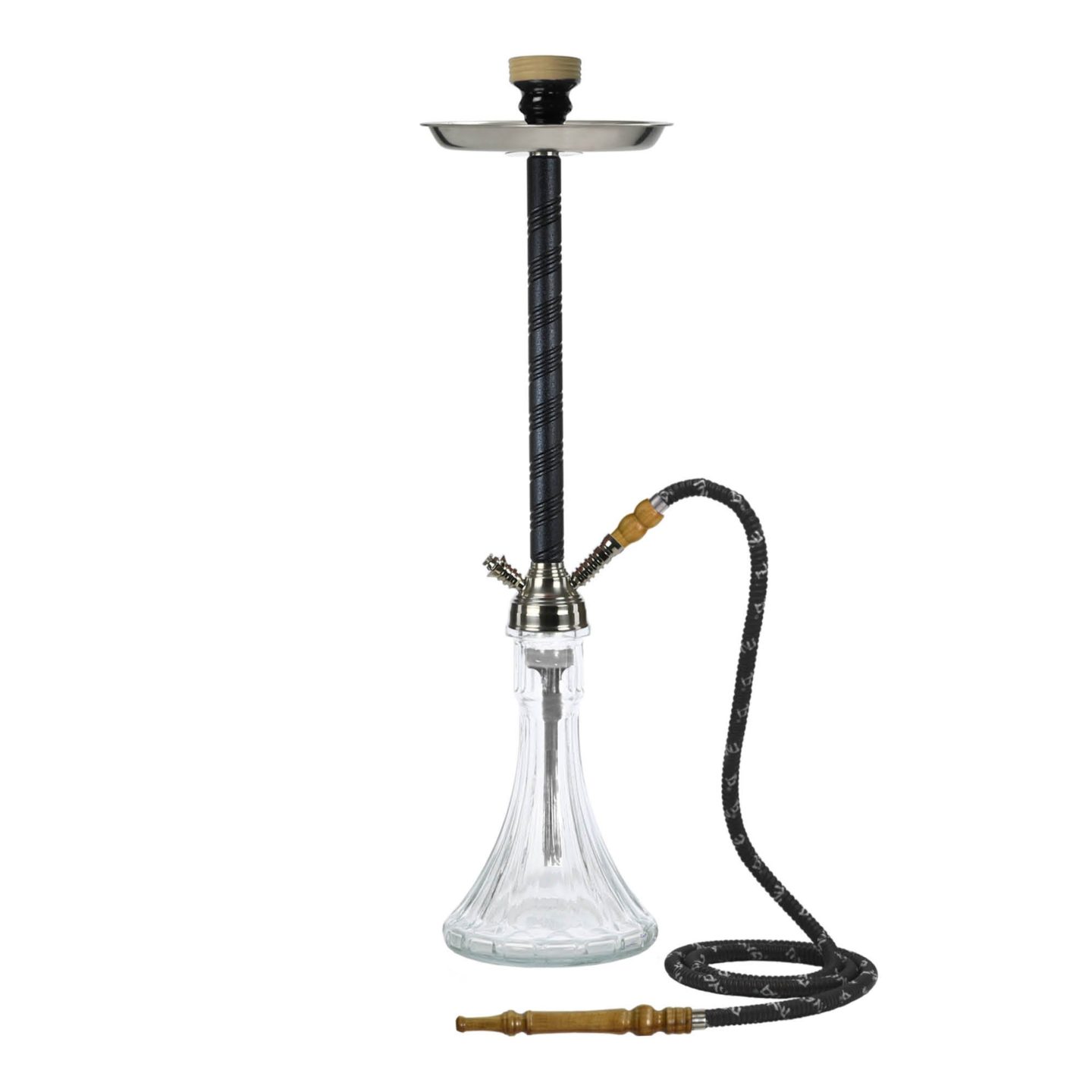 Clear ALTO 120X Hookah #color_Black/Clear