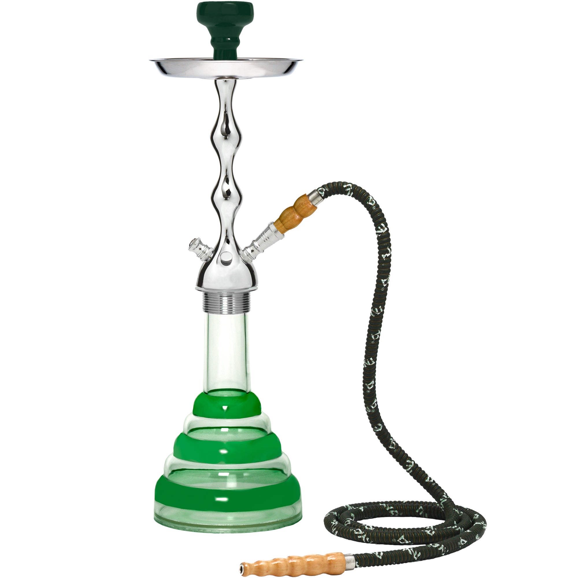 Green Acrylic Hookah #color_Green