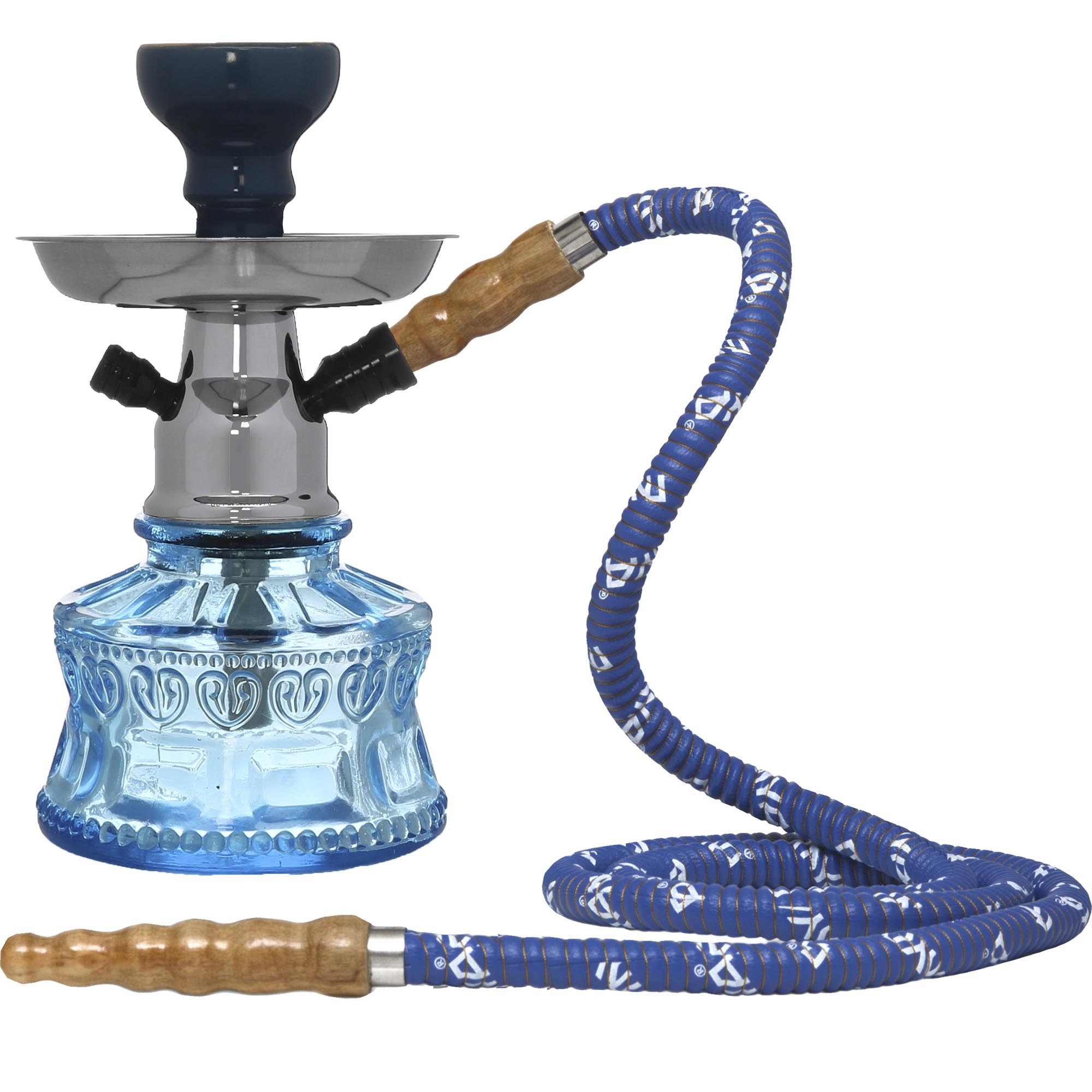 Bacci Small Hookah in Sky Blue #color_Sky Blue