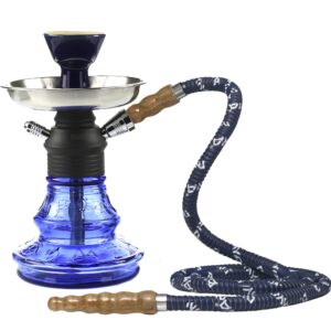 Dark Blue BIJOU Hookah #color_Dark Blue