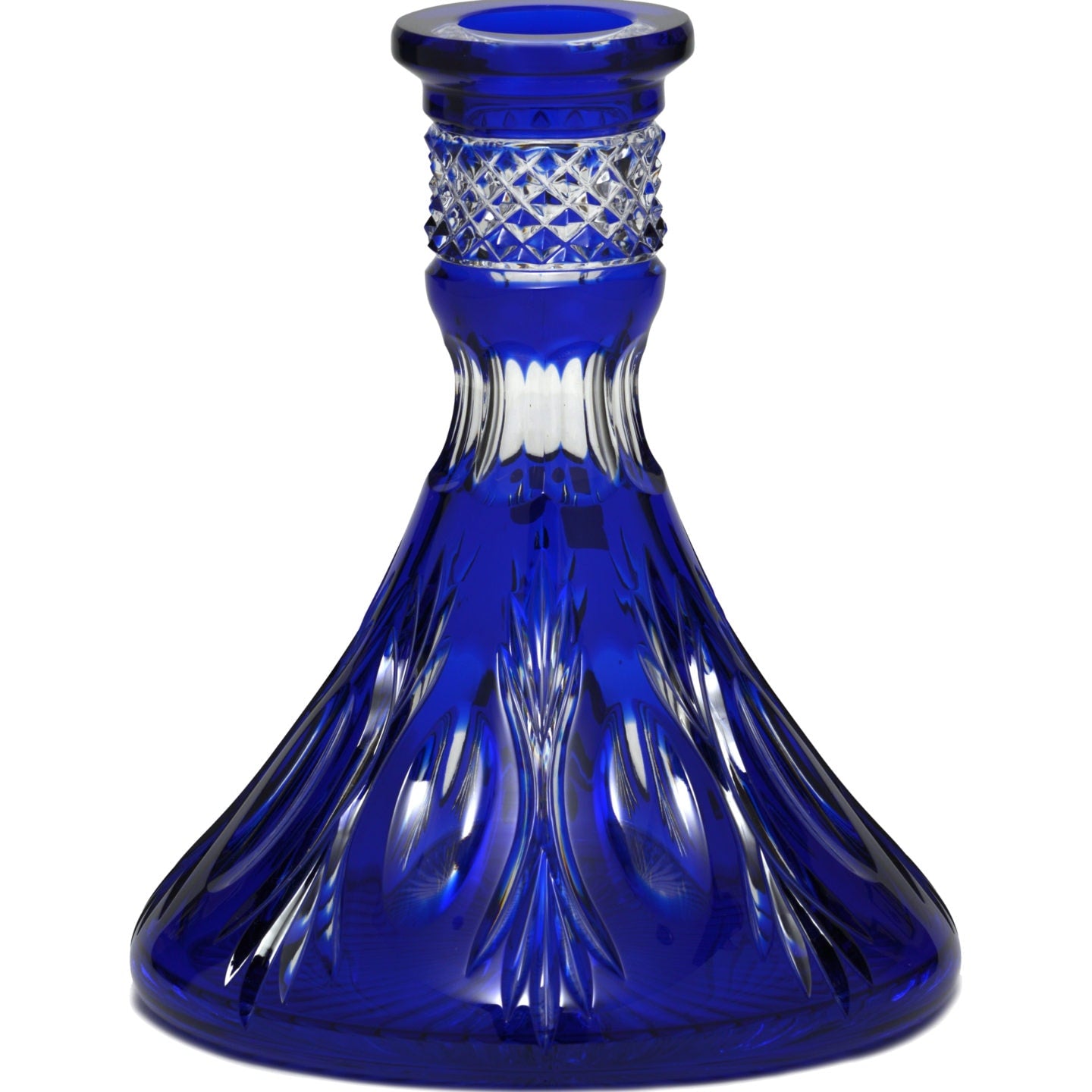 Blue Dandelion Crystal Hookah Base #COLOR_BLUE