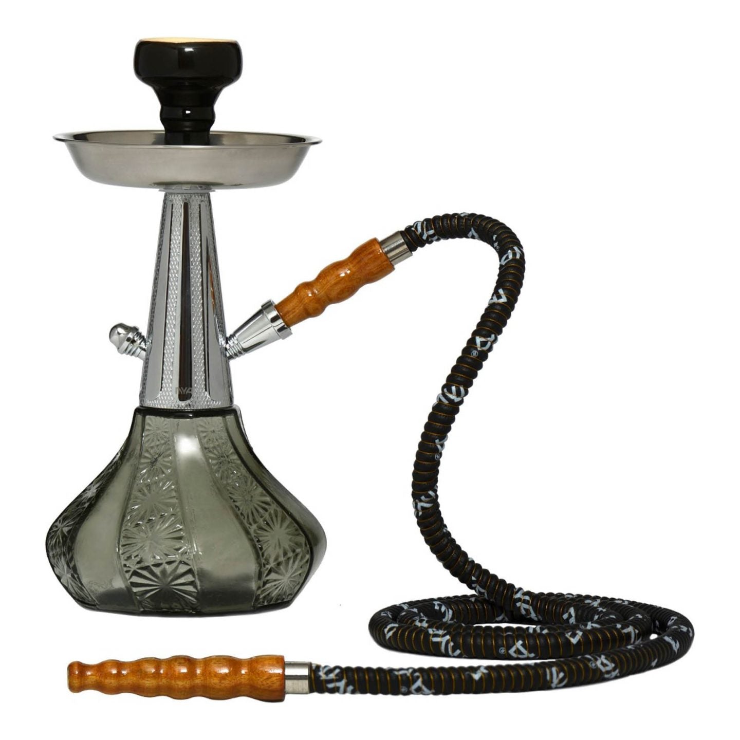Grey Fedora MYA Hookah #color_Grey