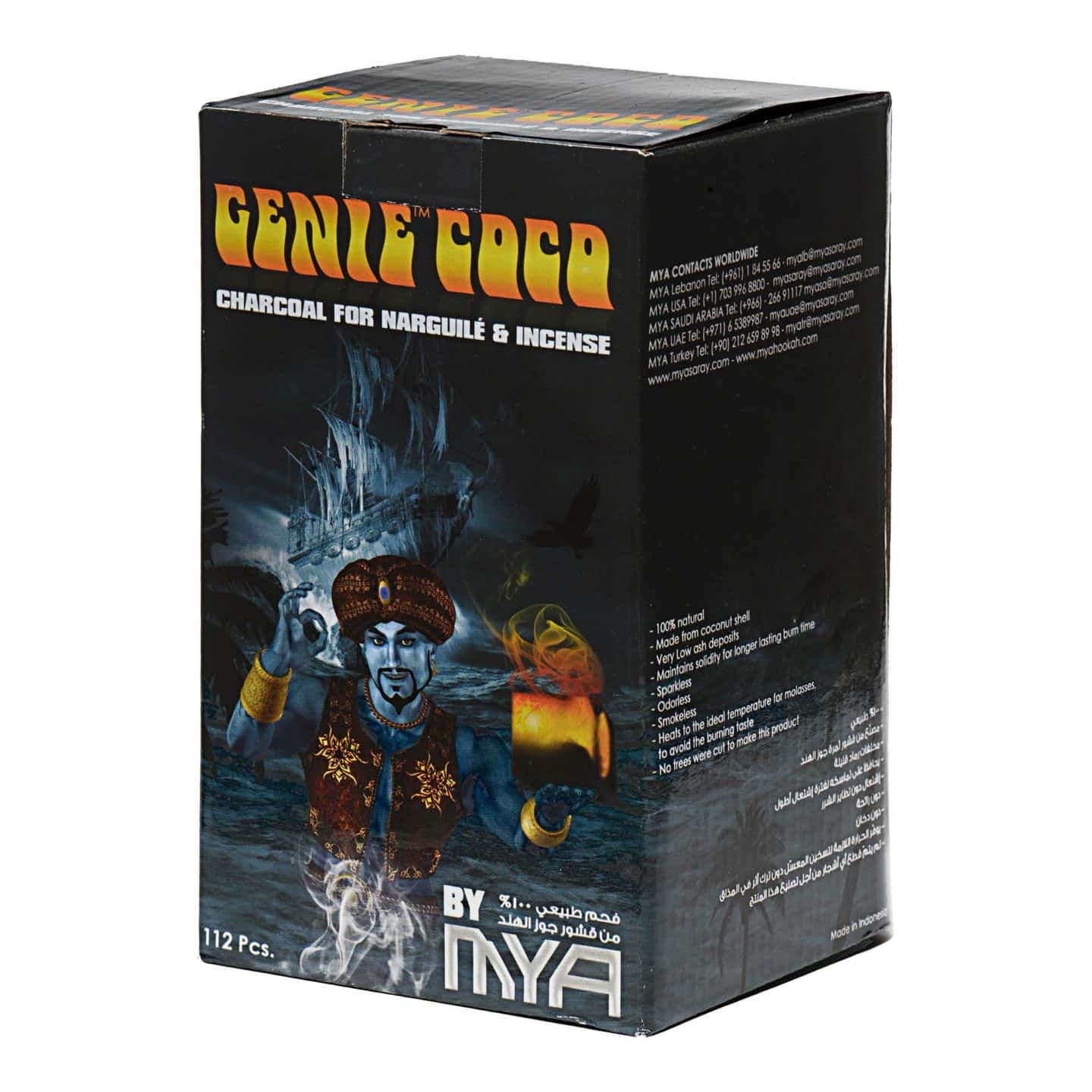 HOOKAH COALS GENIE COCO