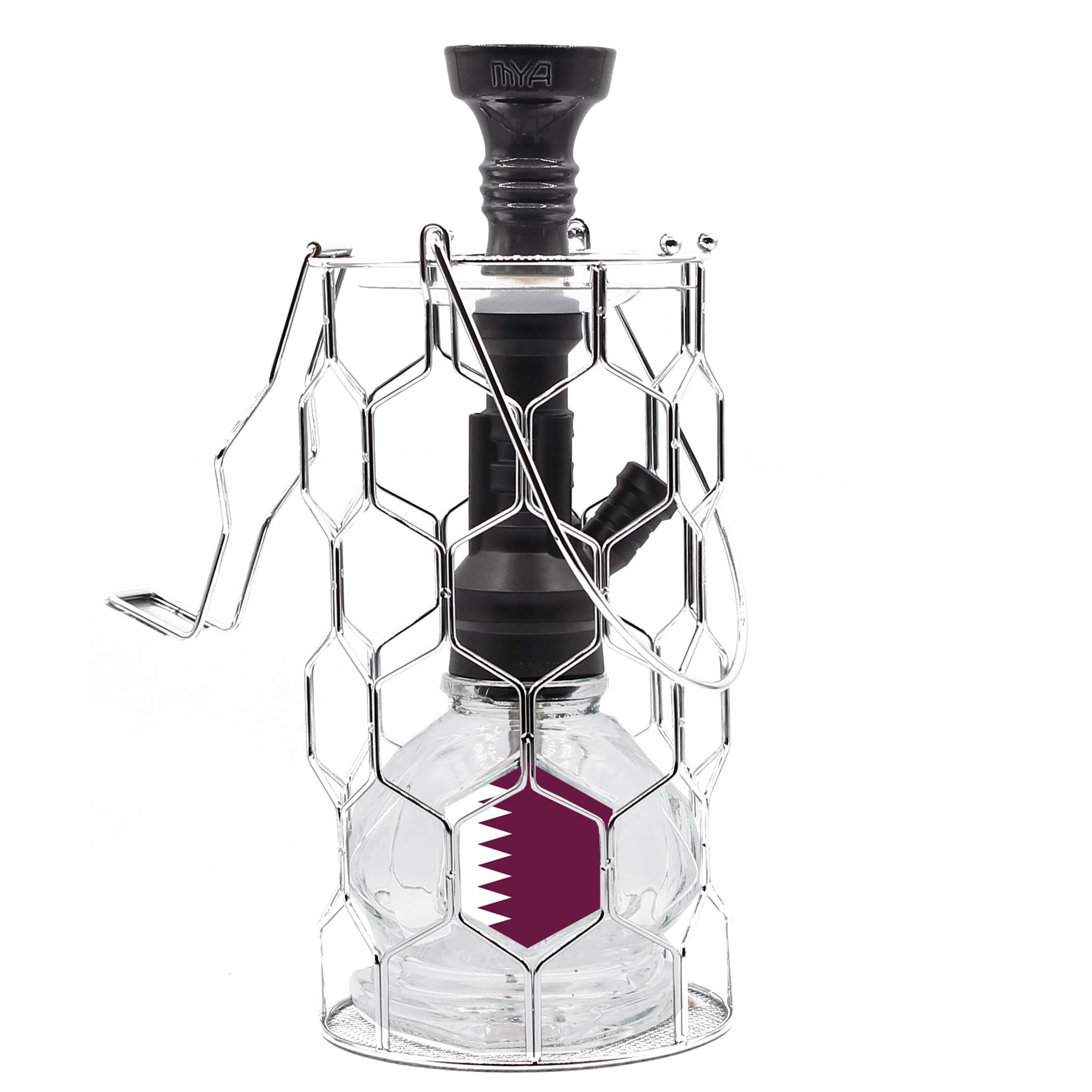 Golazo MYA Hookah in a Wire Basket