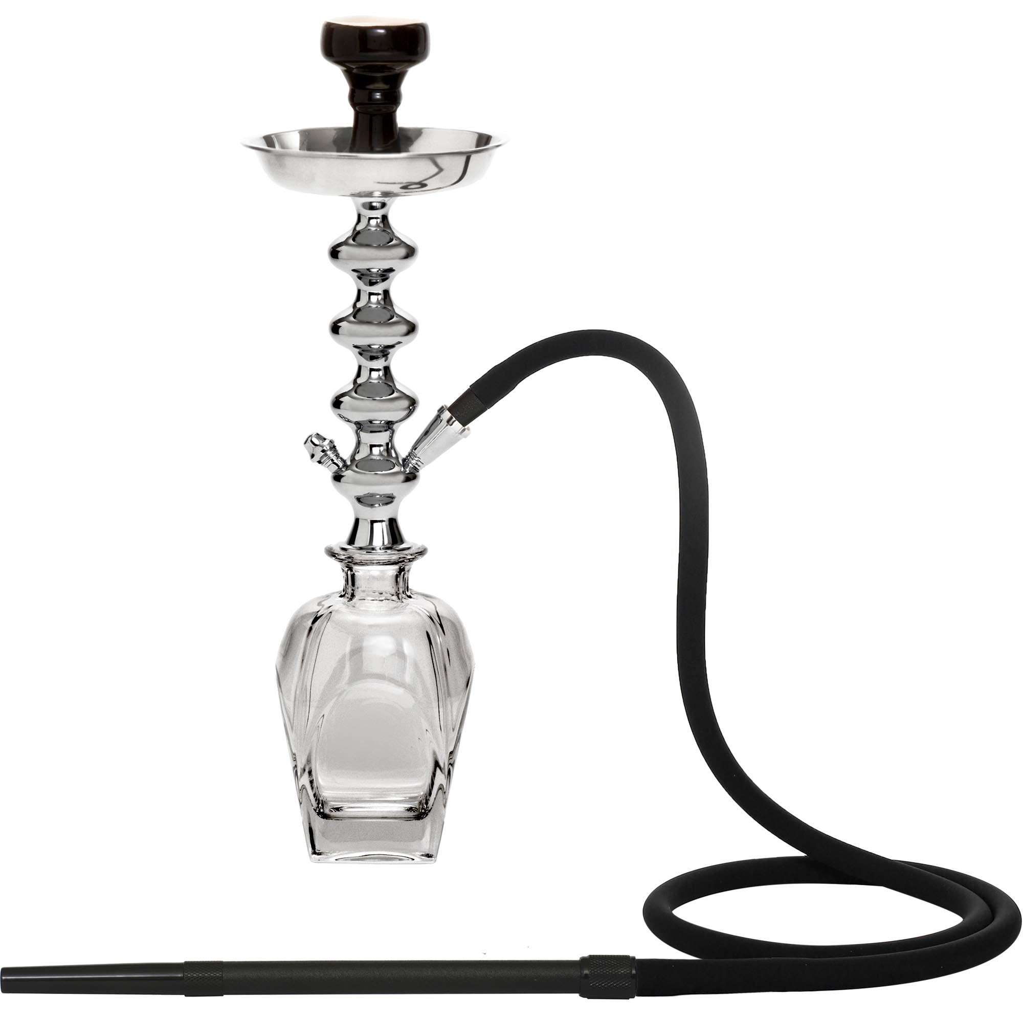 Lotos Silver Crystal Hookah