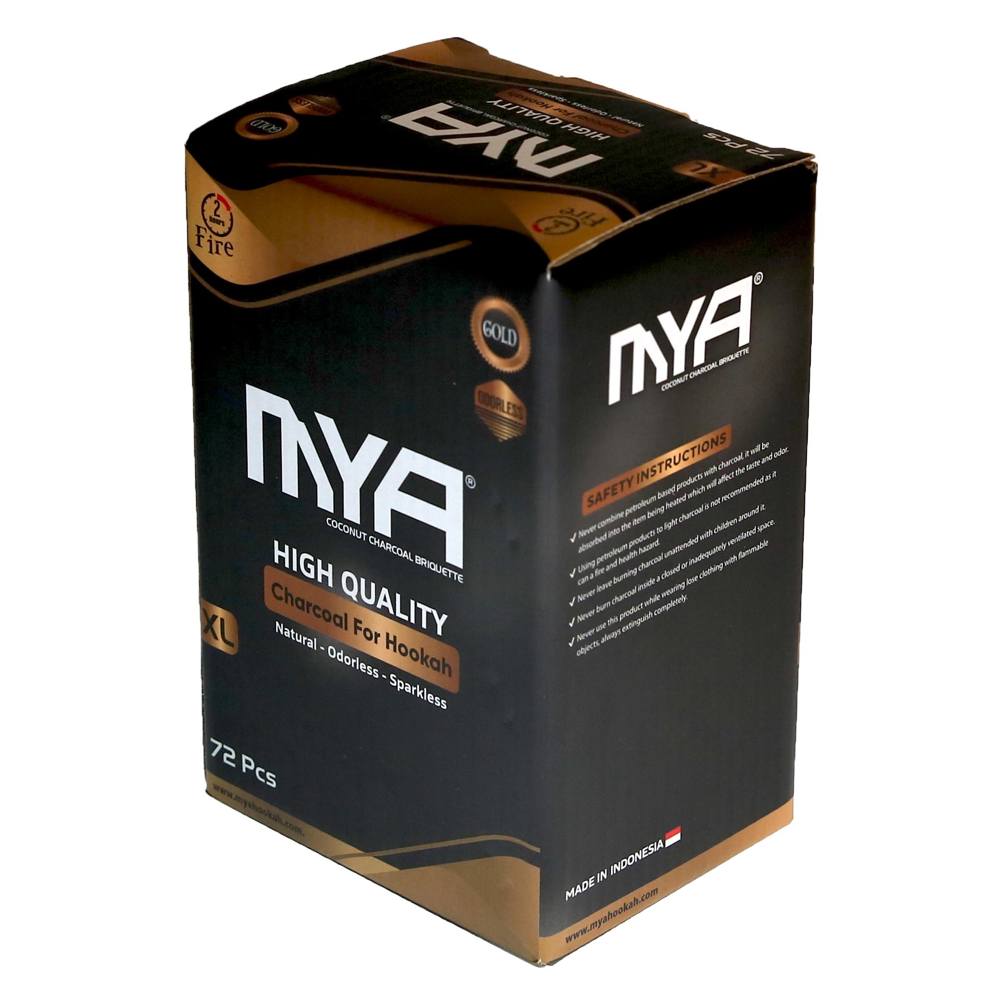 MYA GOLD CHARCOAL