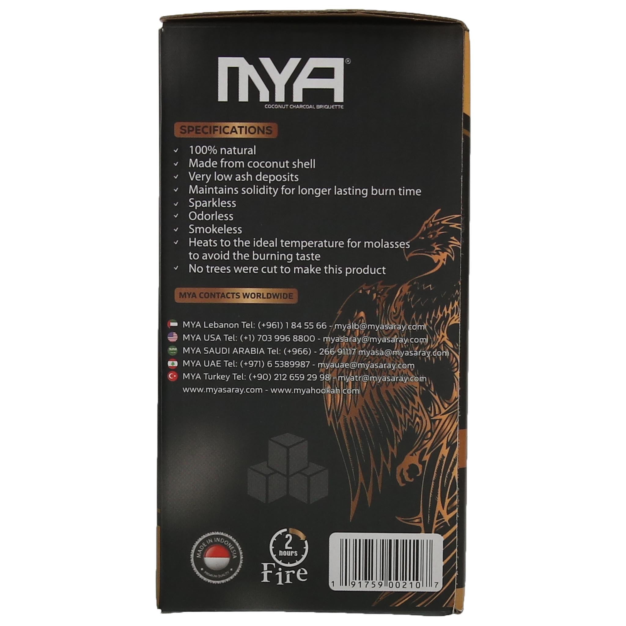 MYA GOLD CHARCOAL