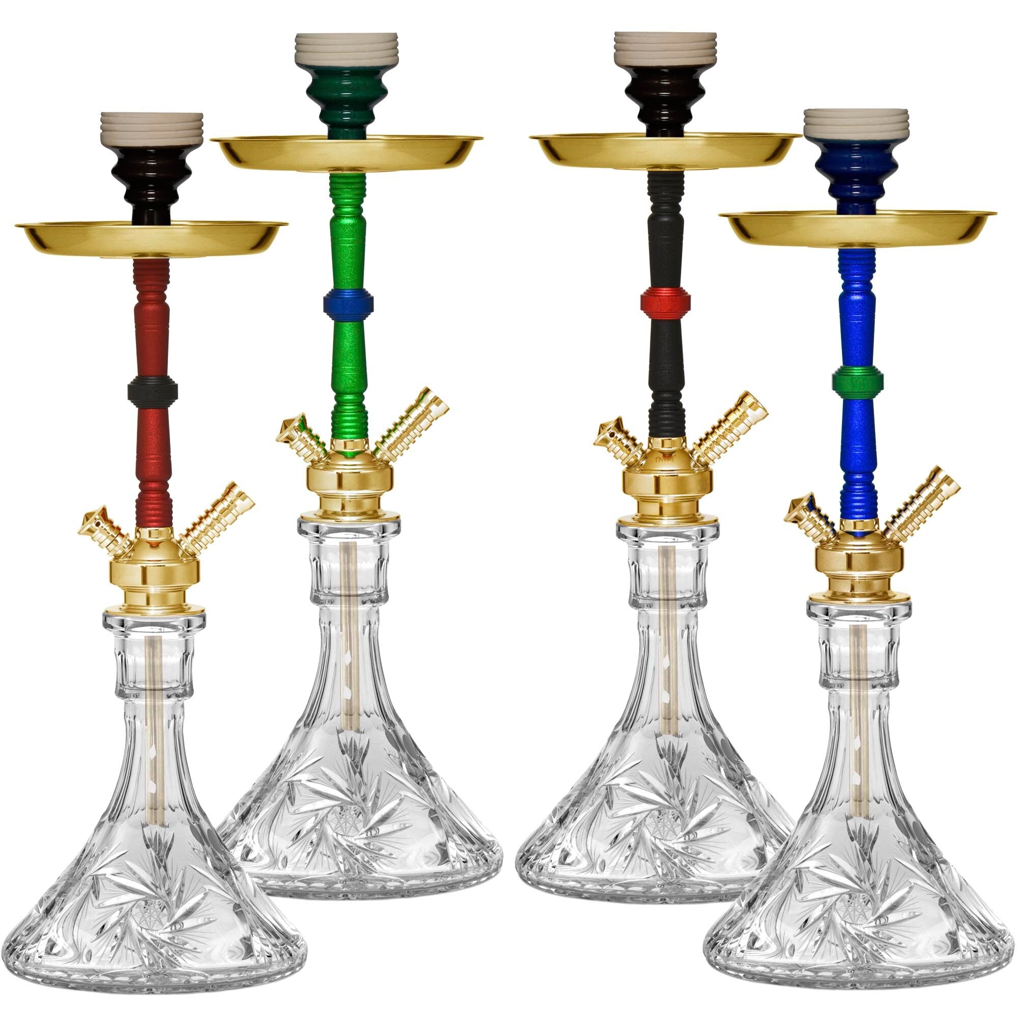 Crystal Gold Hookah