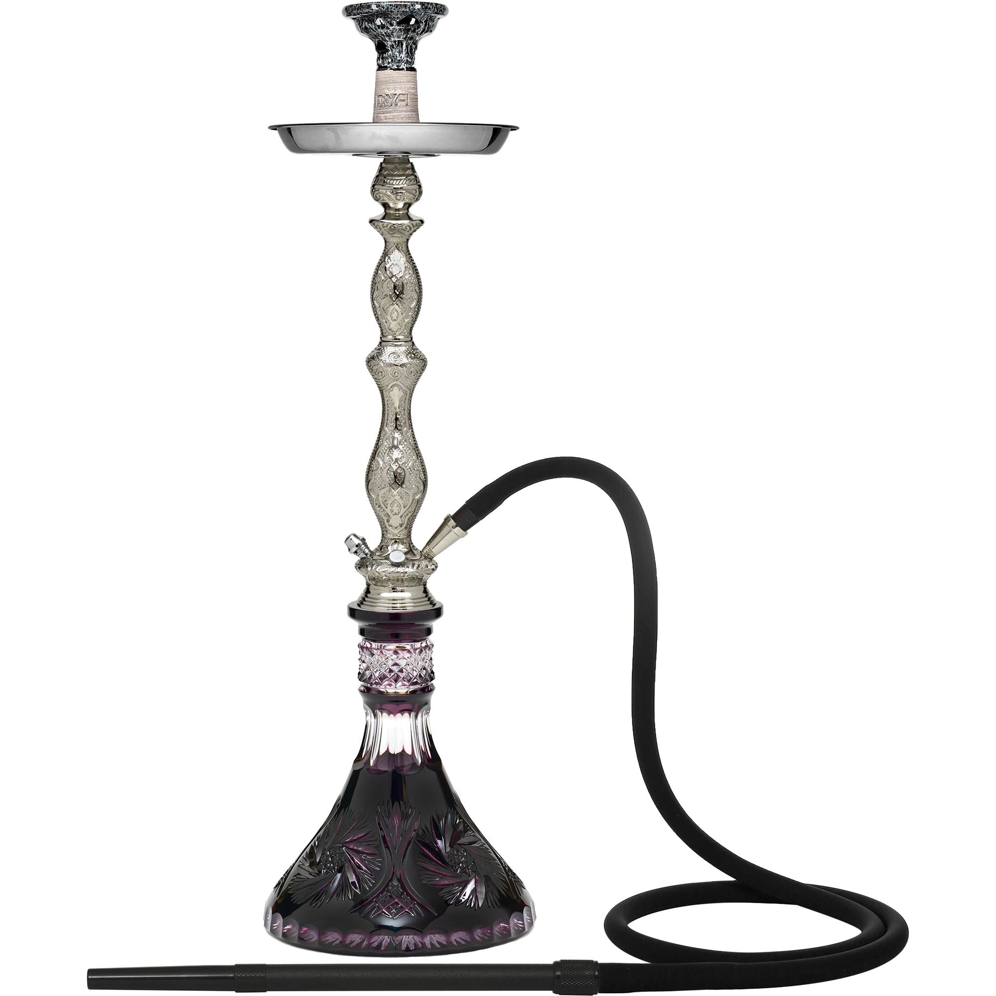 PINWHEEL 400 Violet Crystal Hookah #color_Violet