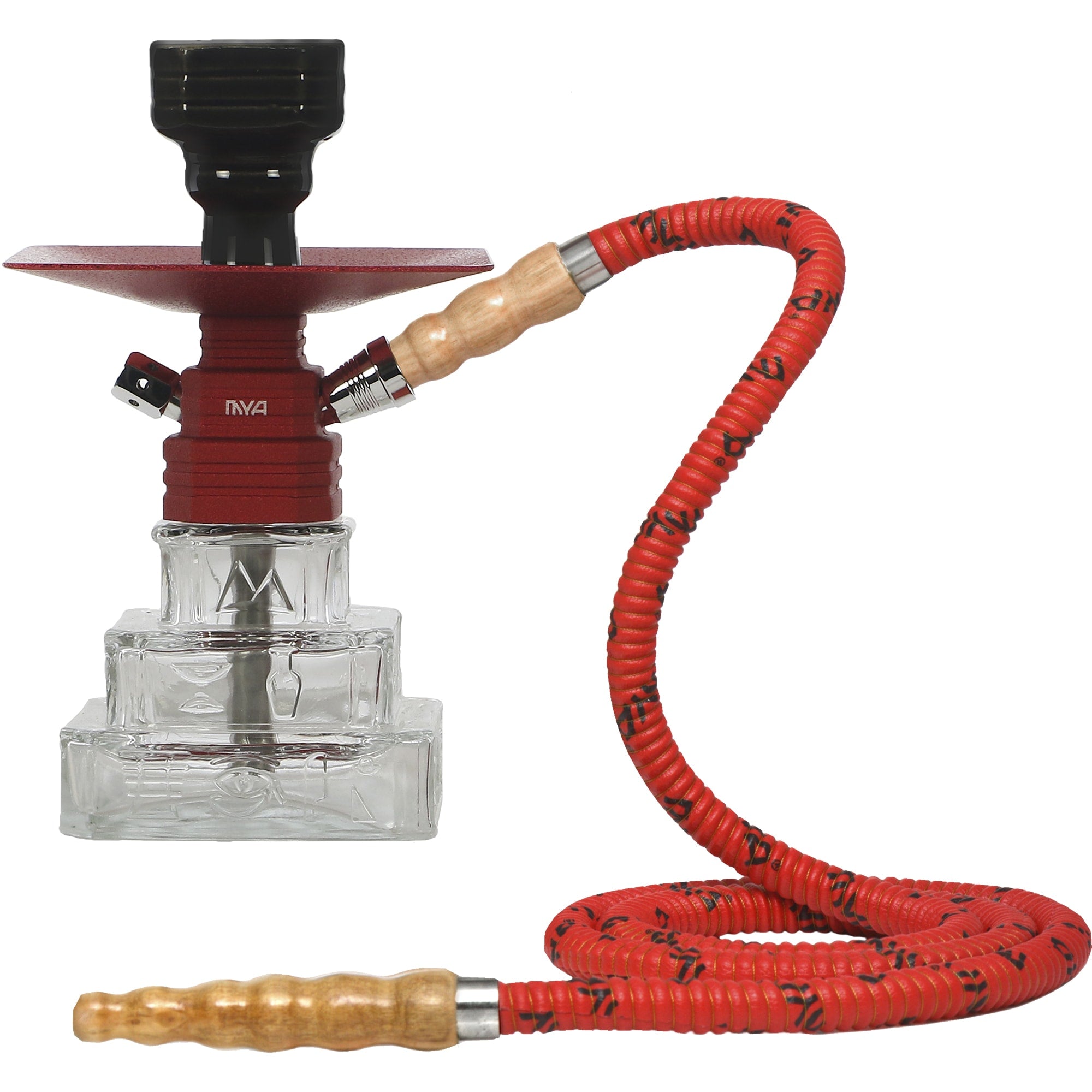 Red Tut Mya Hookah #color_Red