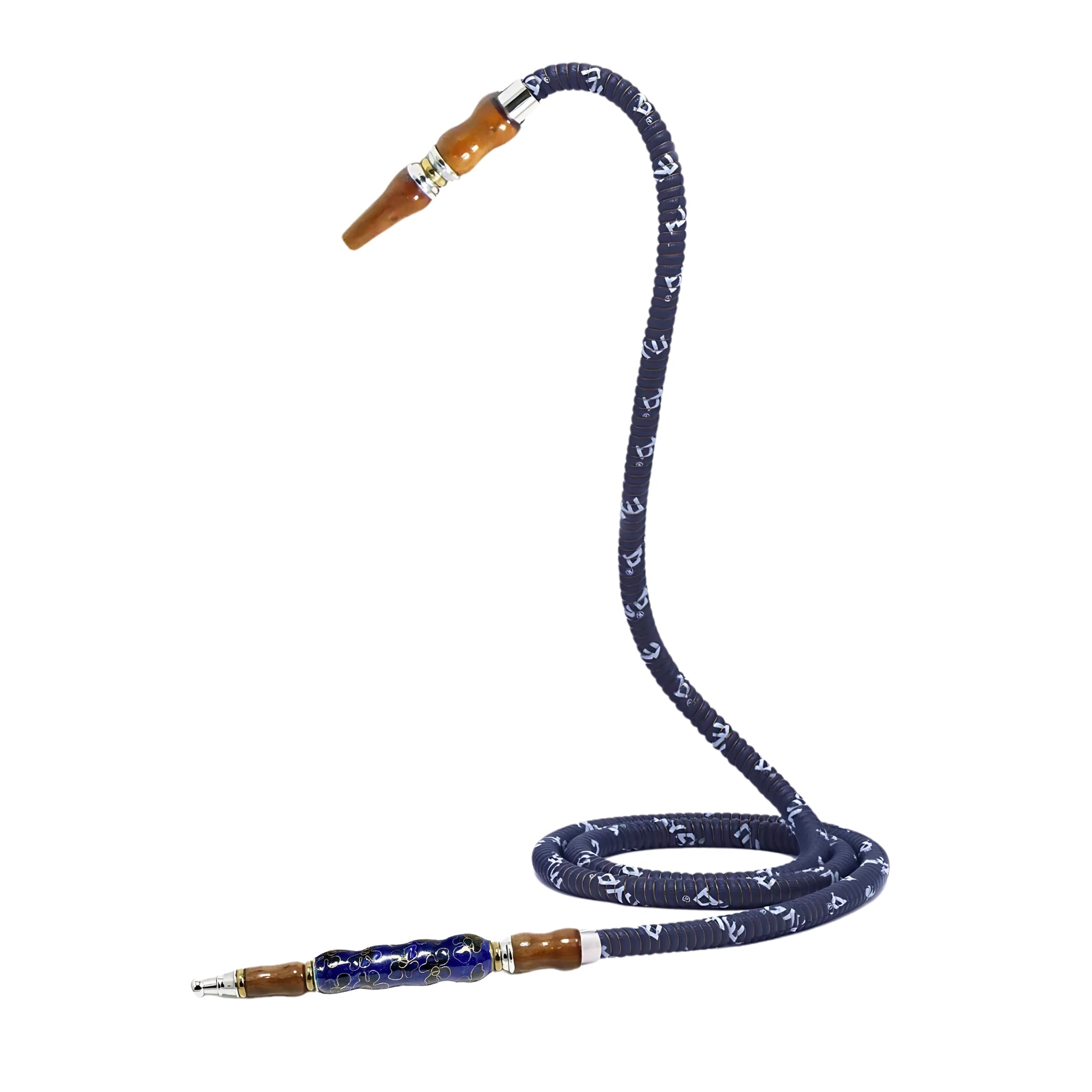 652 Cloisonne Hookah Hose #Color_Dark Blue