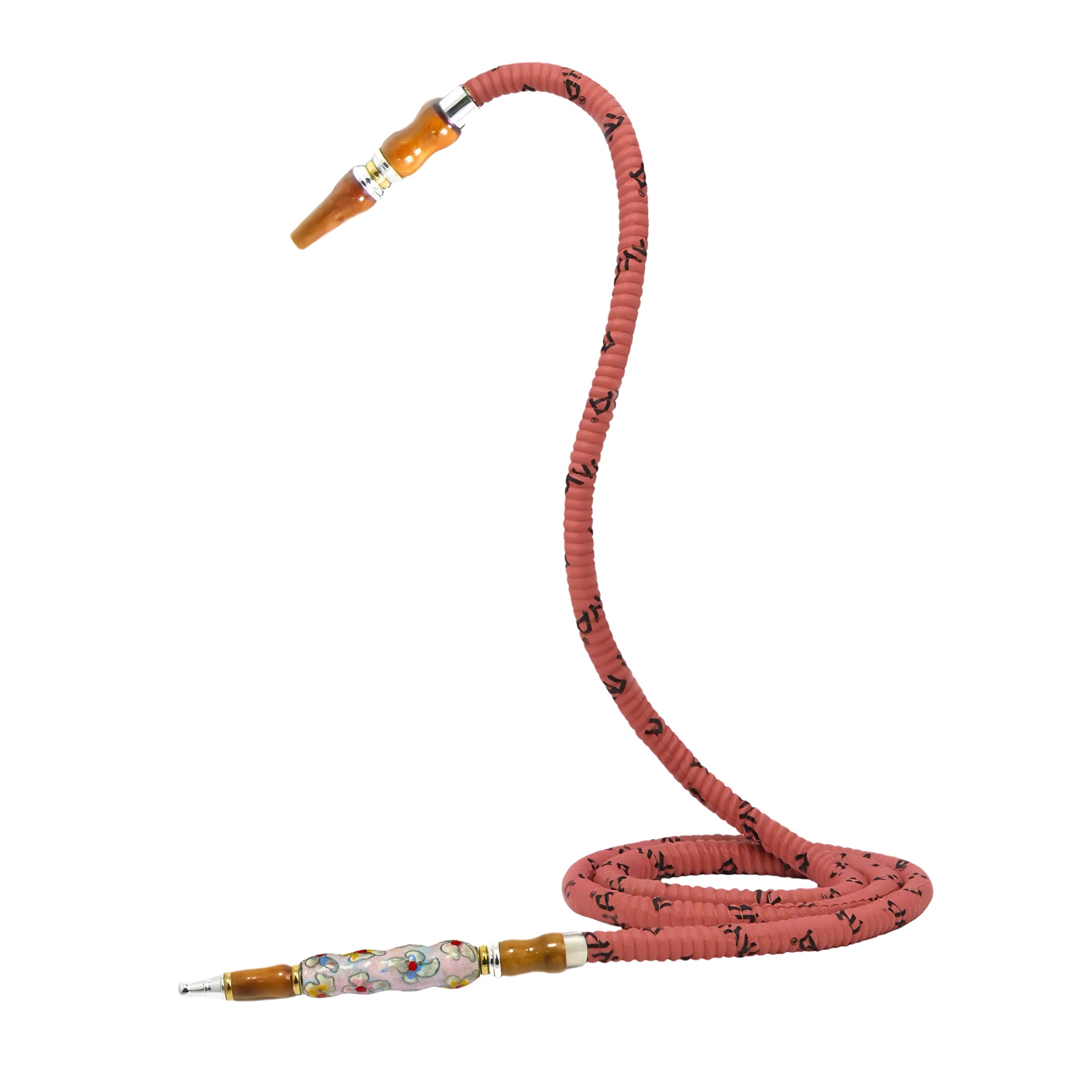 652 Cloisonne Hookah Hose #Color_Pink
