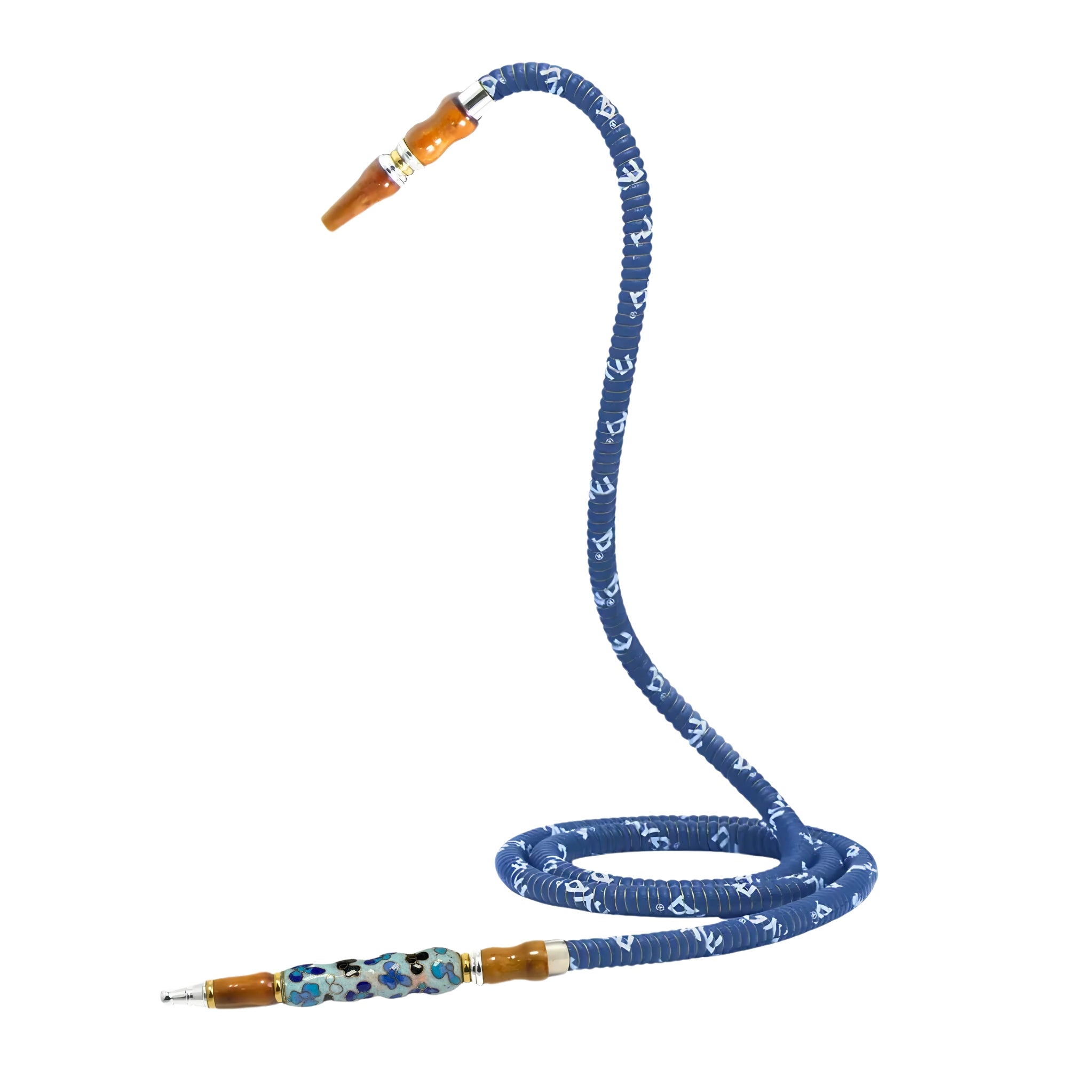 652 Cloisonne Hookah Hose #Color_Light Blue