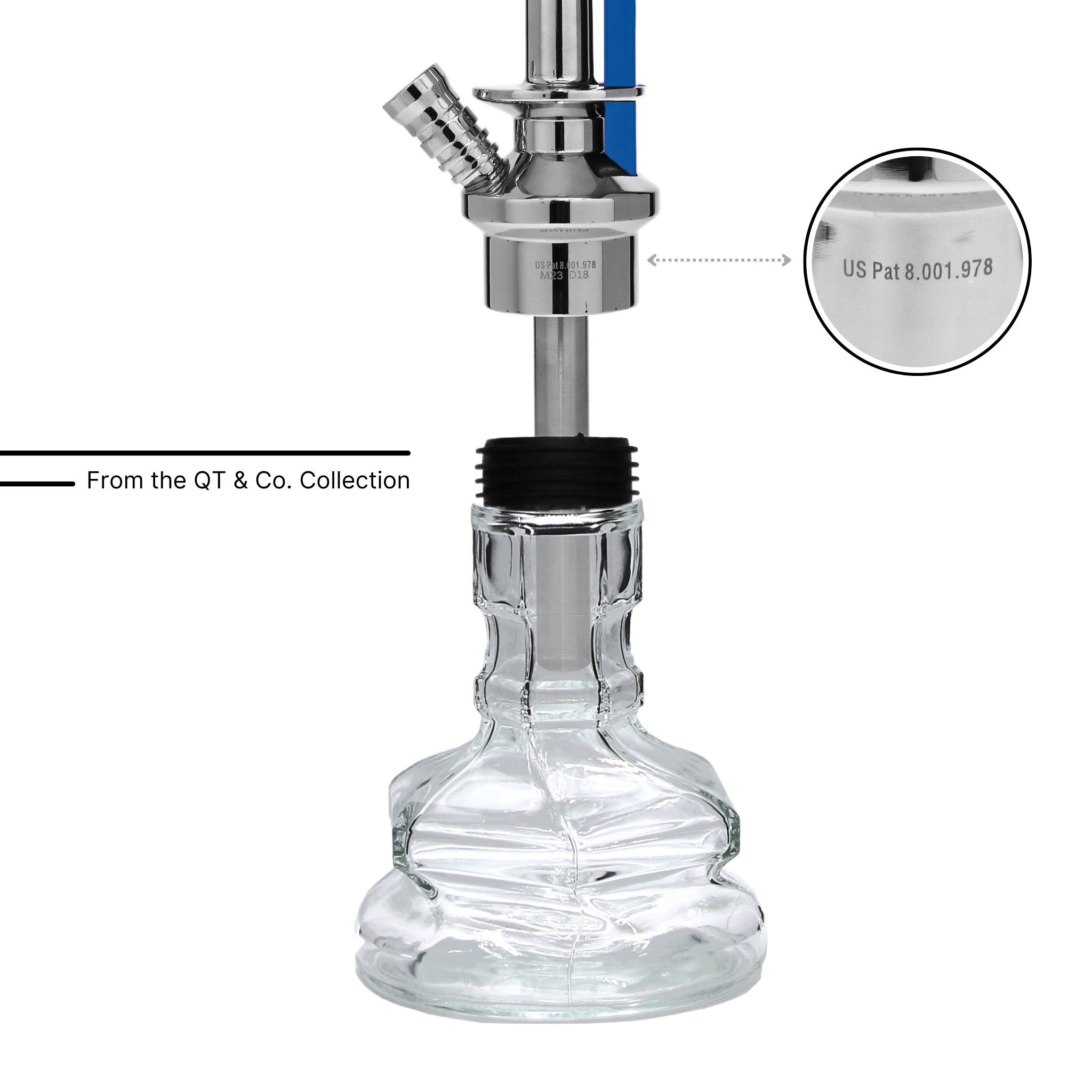 Dark Blue Medoro 201 Hookah #color_Dark Blue