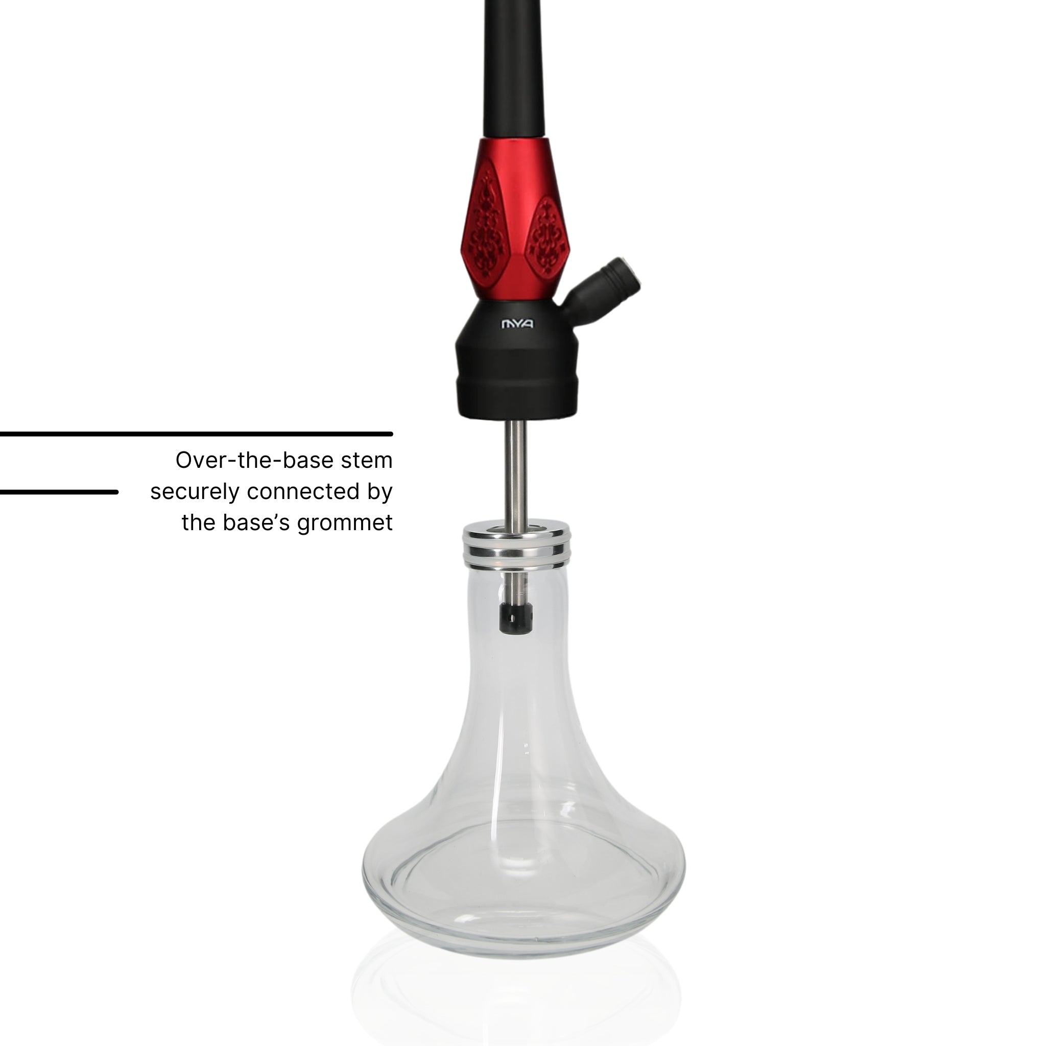 Red ORO-MX-1A3 MYA Hookah #color_Red
