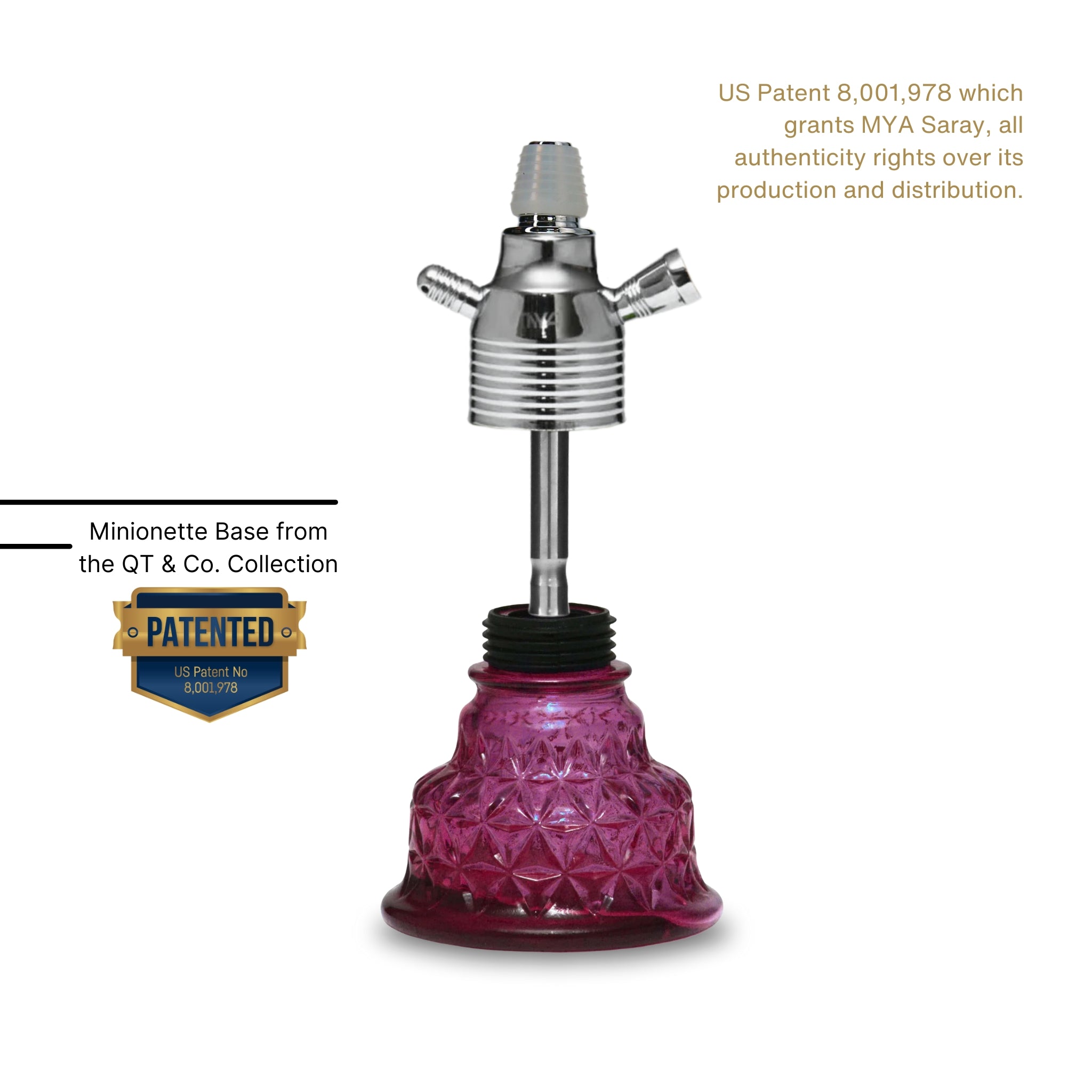 Light Purple Minionette Hookah Base #color_Light Purple
