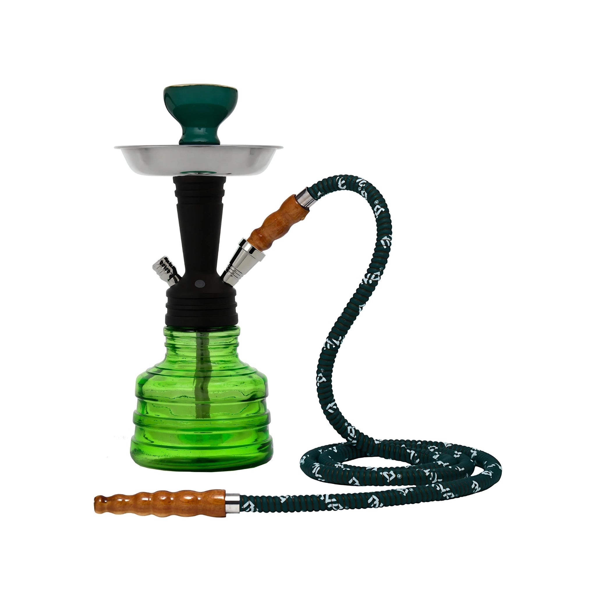 PIA Small Hookah in Olive Green #color_Olive Green