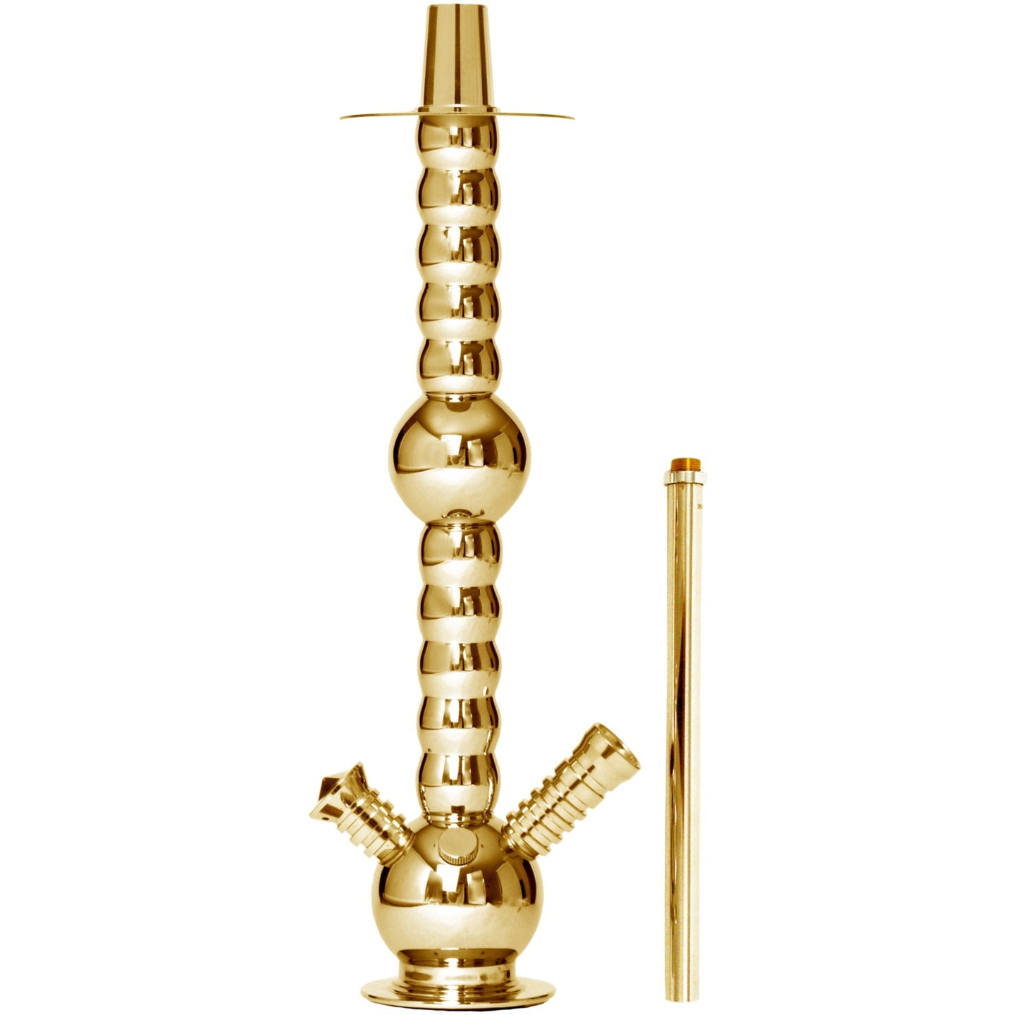 002T Gold Egyptian Hookah Stem #Color _gold