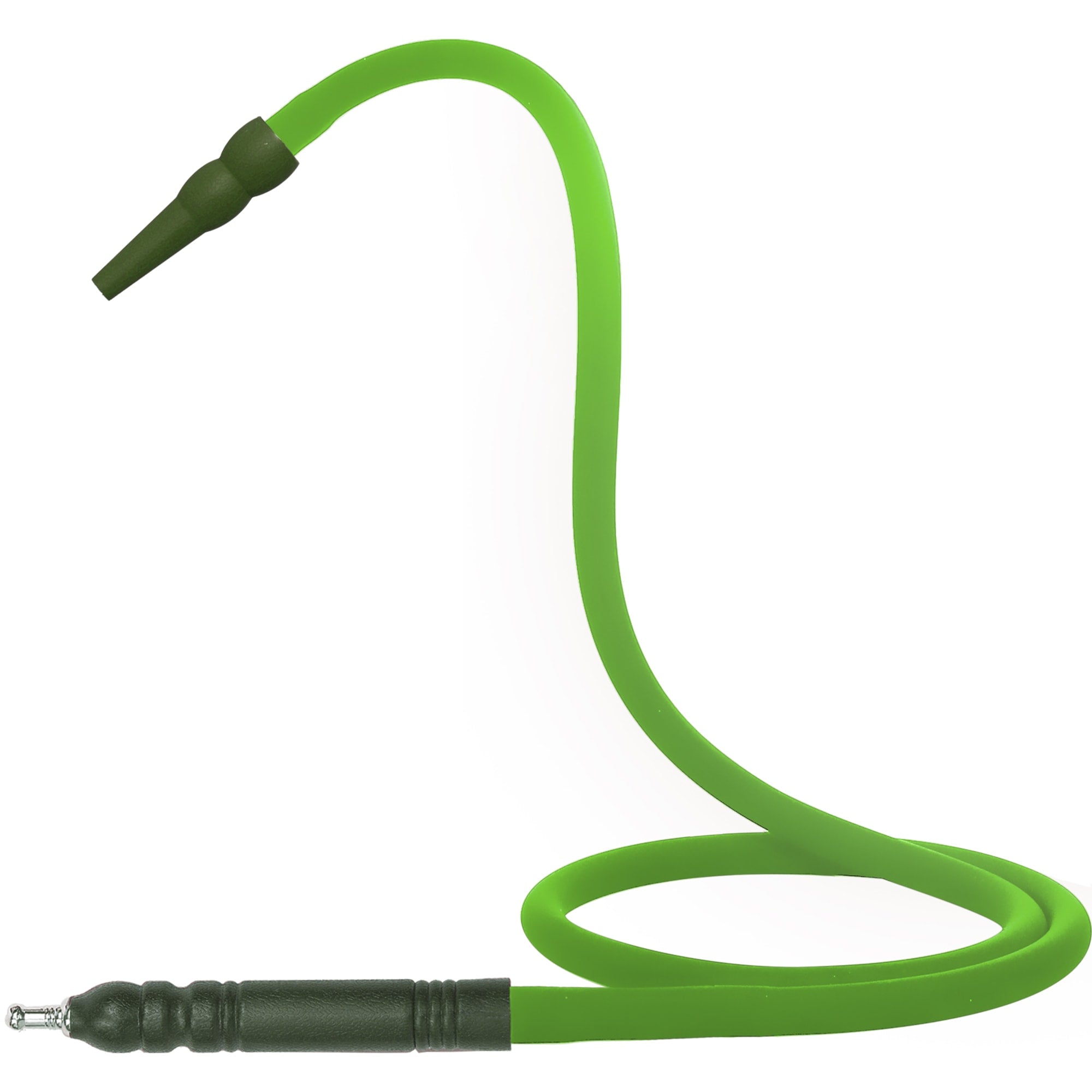 Green Silicone Freeze Hookah Hose #color_green