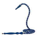632 Light Blue Rubber Finishing Long Handle Hookah Hose #color_light blue